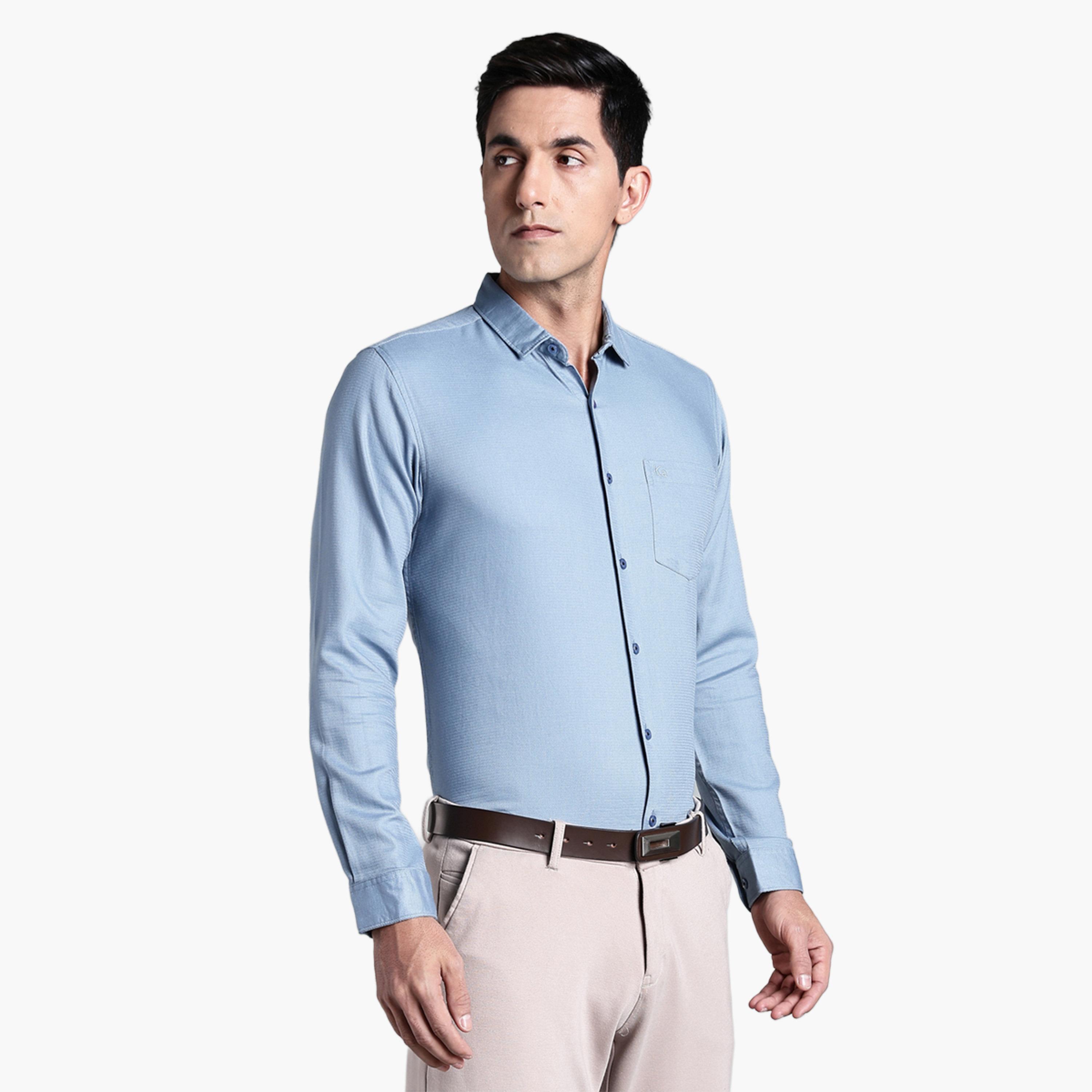قميص رسمي رجالي قطن أزرق فاتح-men-clothing-shirts-image-5