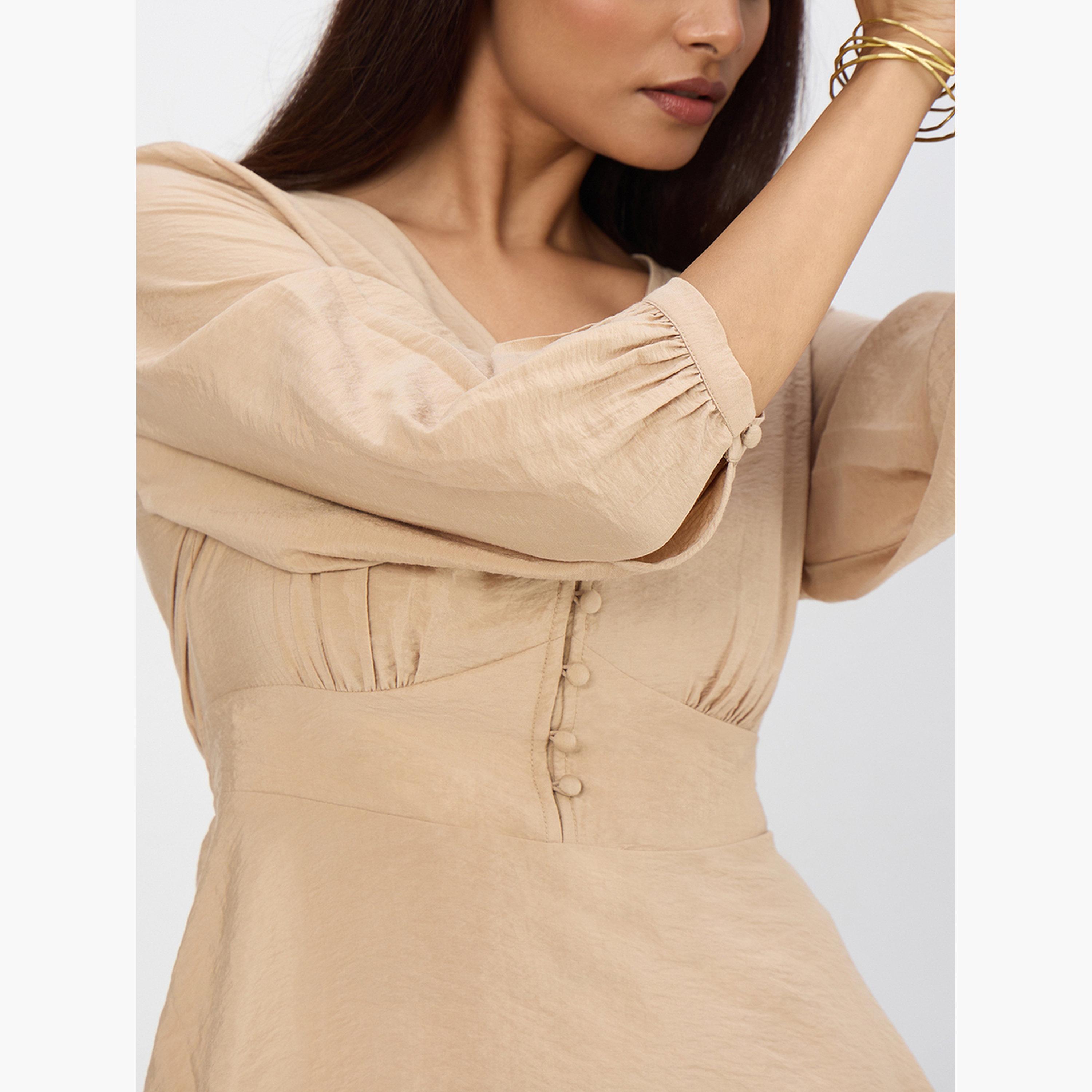 طقم منسق من بنطال وبلوزة كاجوال-women-clothing-coordsets-image-6