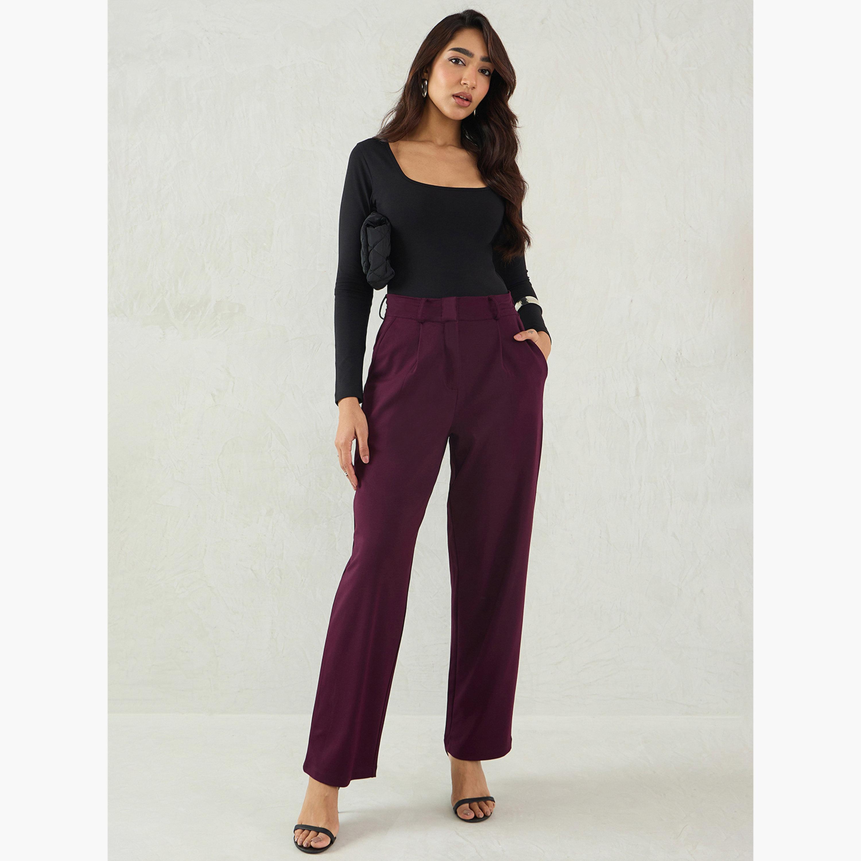 بنطال بأرجل واسعة-women-clothing-bottoms-trousers-image-2
