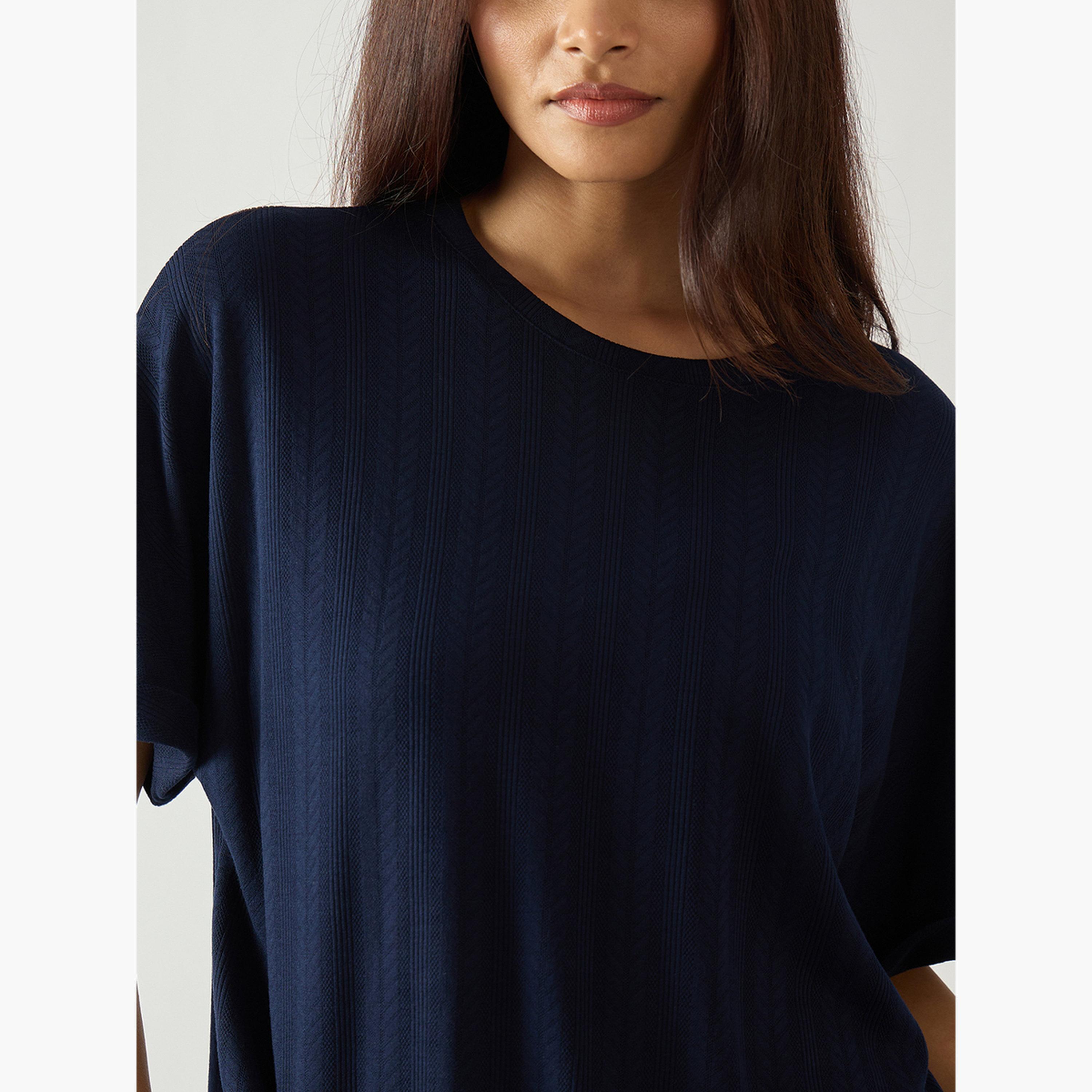 Femmella Women Relaxed Fit Top and Pants Lounge Set-women-clothing-nightwear-pyjamas-longsets-image-6