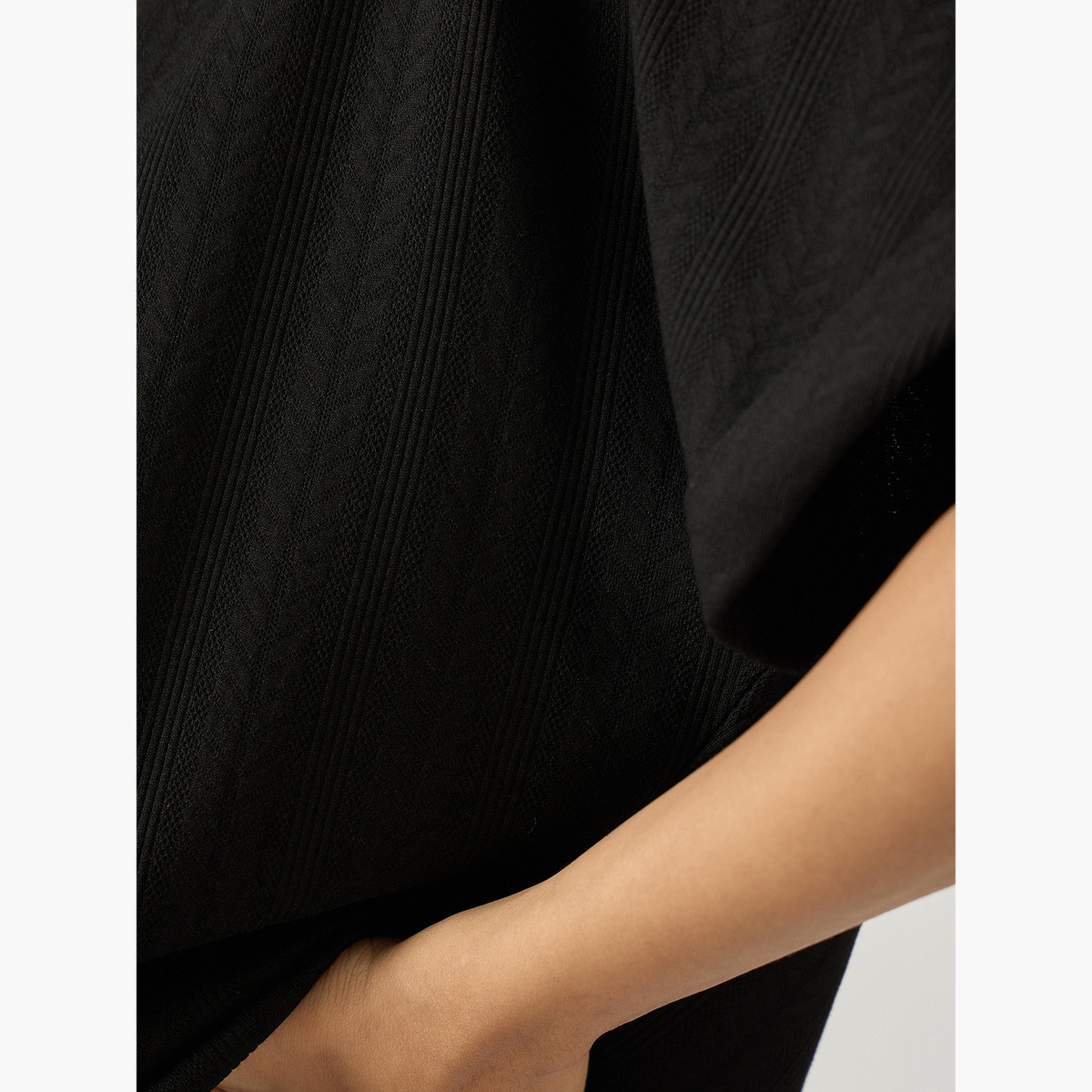 طقم ملابس منزلية بلوزة وبنطلون قصة مريحة-women-clothing-nightwear-pyjamas-longsets-image-5