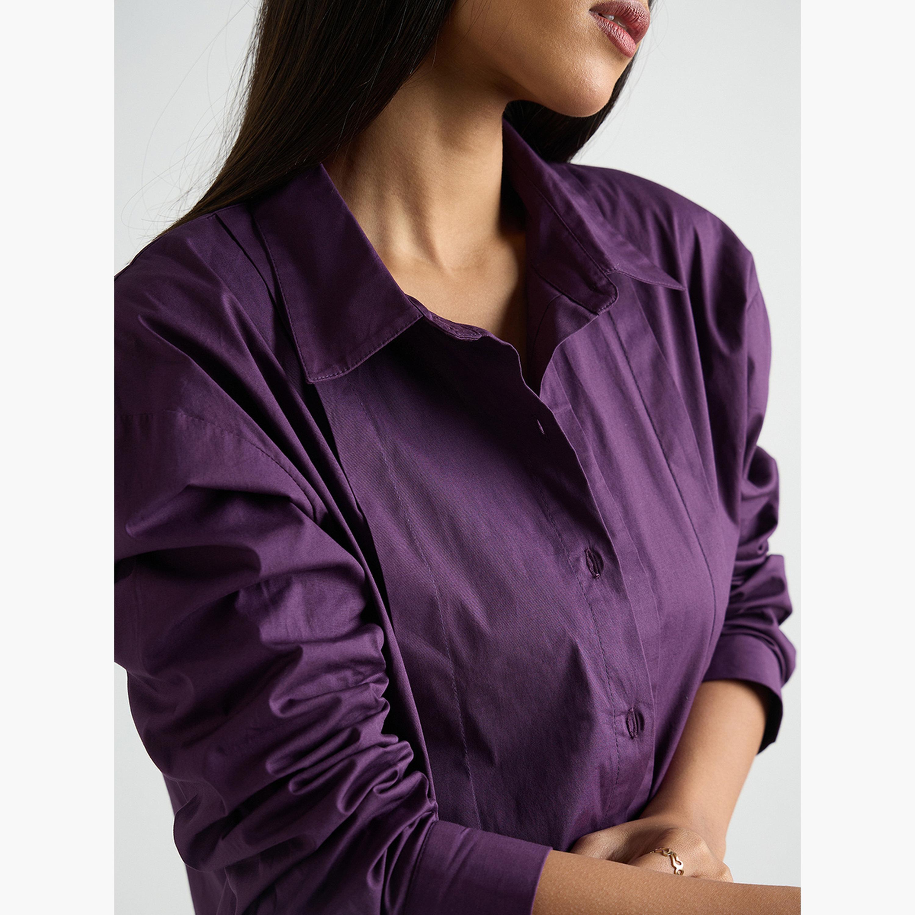 بلوزة بوبلين بأكمام طويلة-women-clothing-shirtsandblouses-shirts-image-3