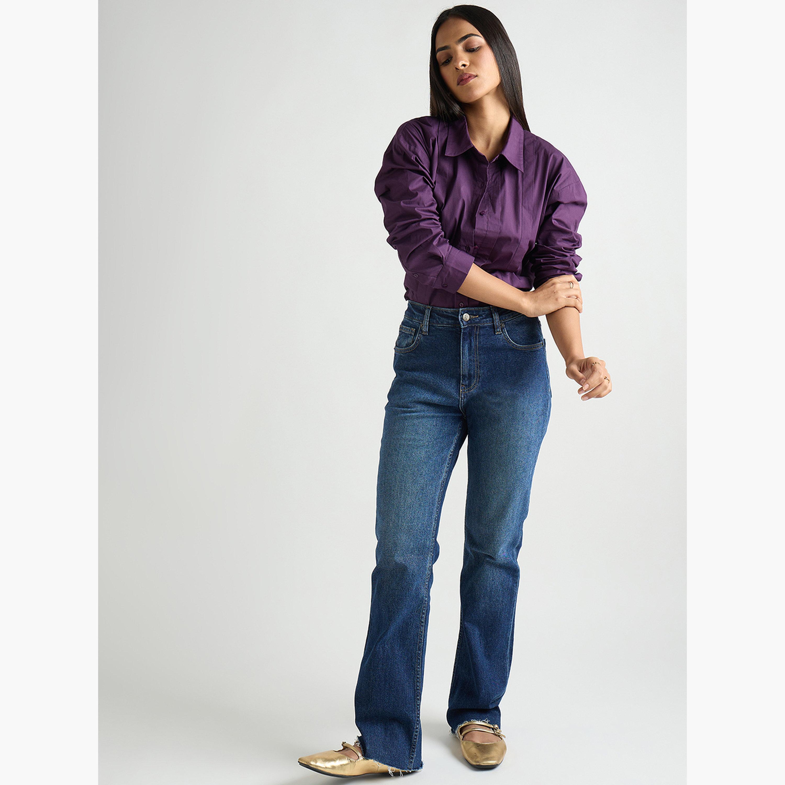بلوزة بوبلين بأكمام طويلة-women-clothing-shirtsandblouses-shirts-image-5