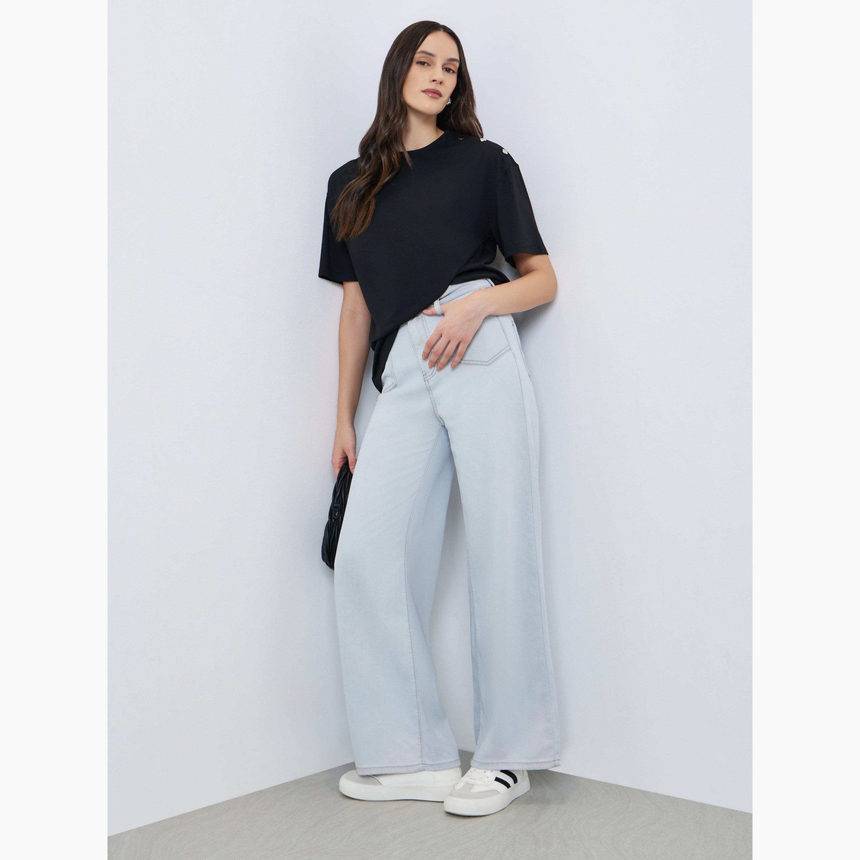 بنطال جينز بأرجل واسعة-women-clothing-bottoms-jeans-image-2