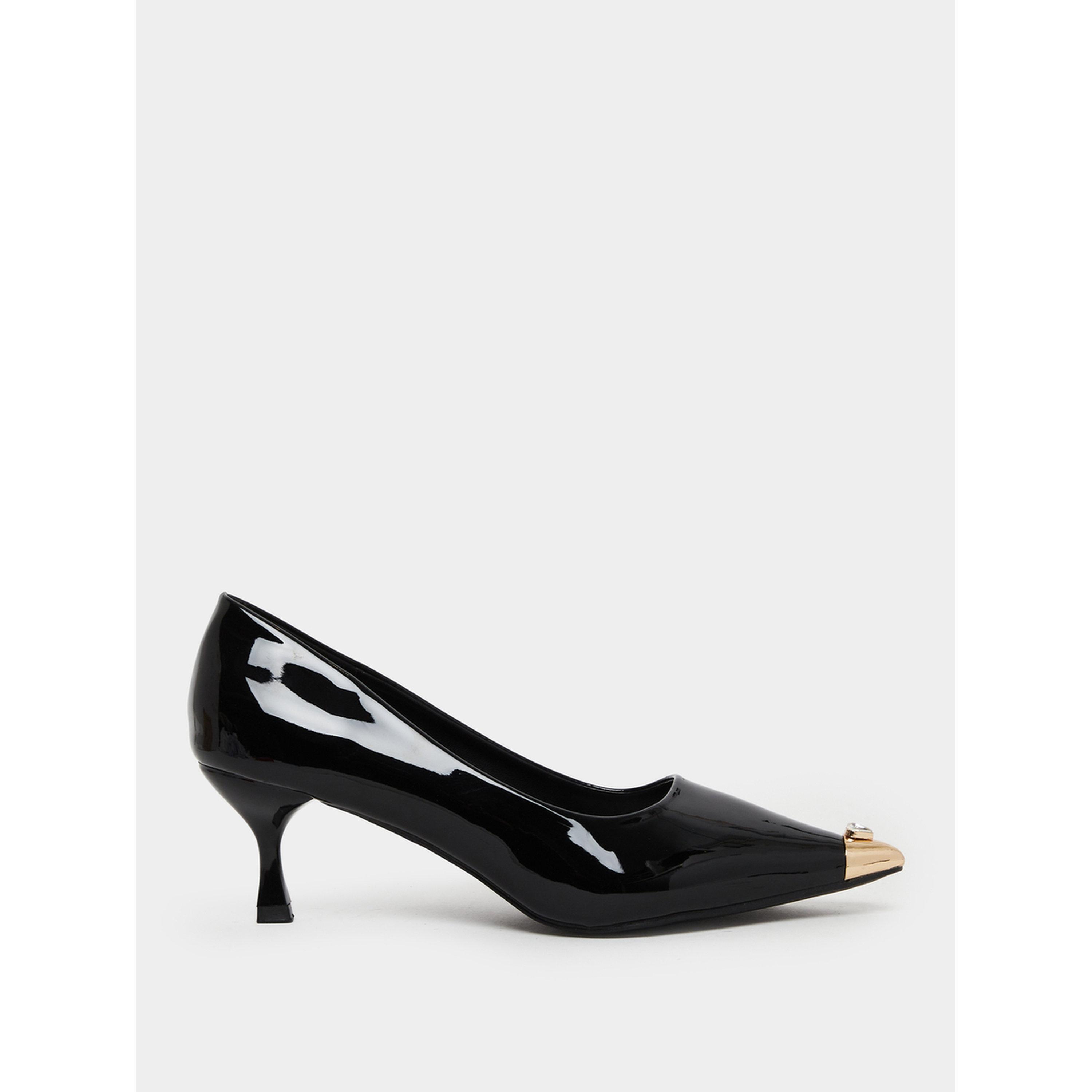 حذاء بمقدمة مدببة من جلد لامع للنساء-women-shoes-heels-image-2