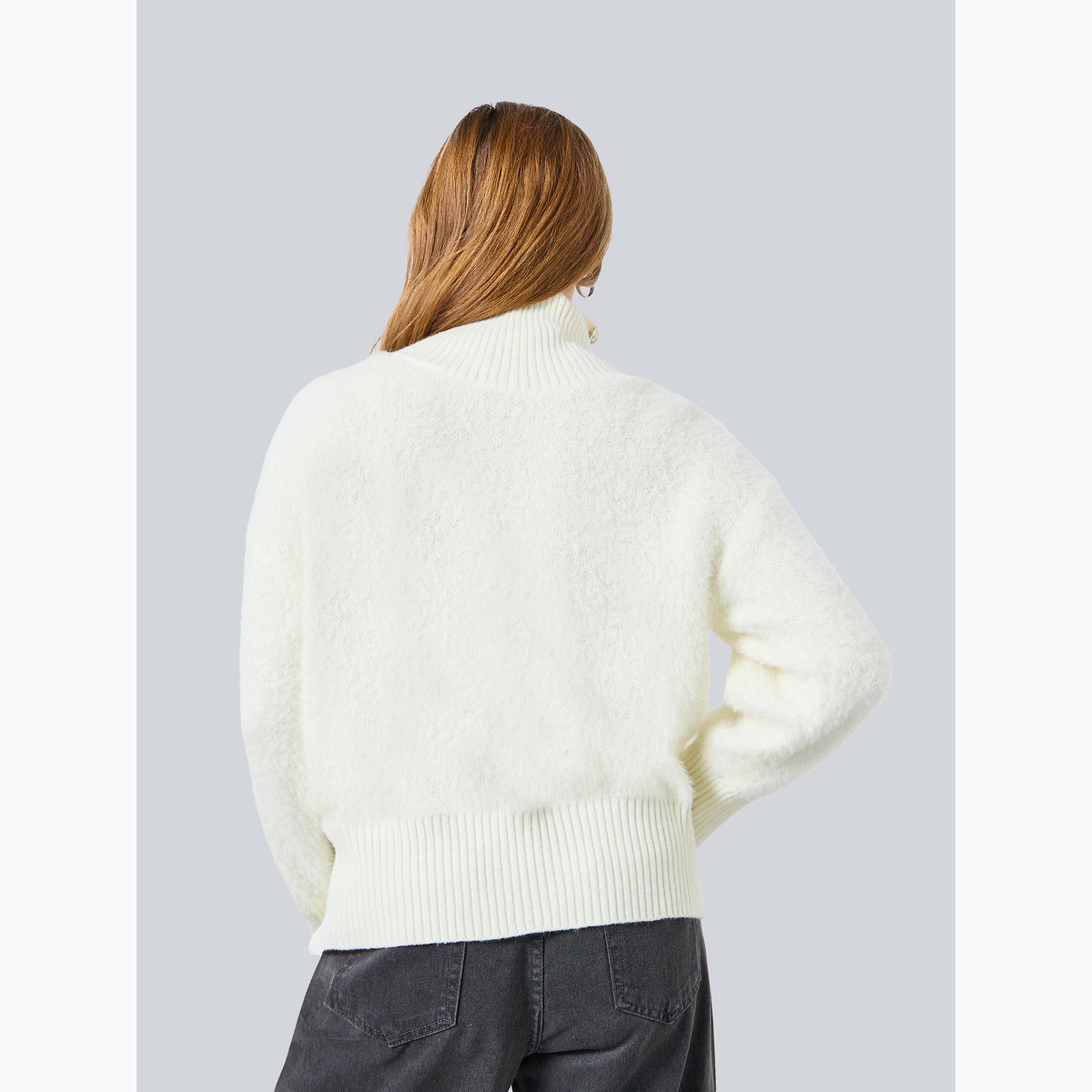 سويتر فرو بتفاصيل أزرار وياقة عالية-women-clothing-cardigansandjumpers-jumpers-image-3