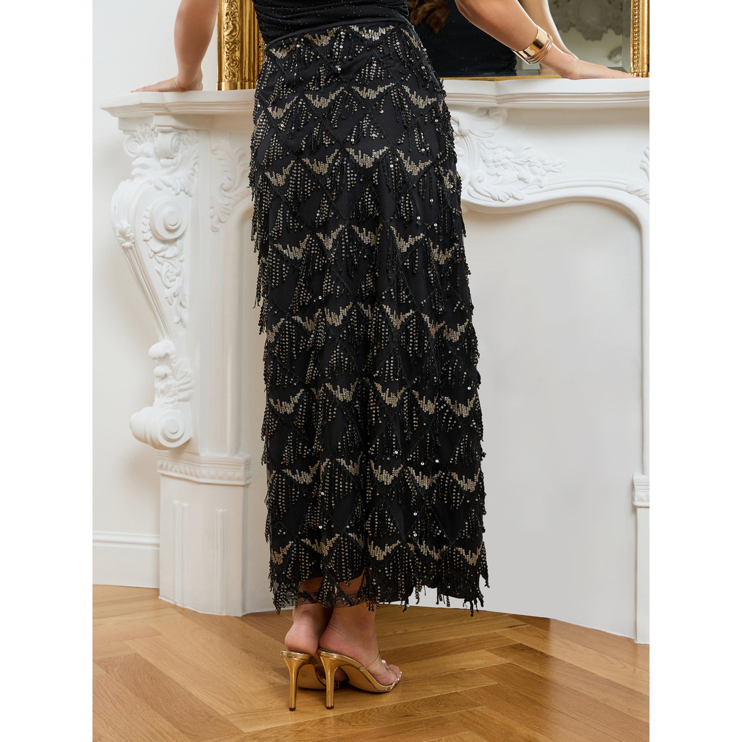 تنورة ماكسي نسائية مزينة بالترتر-women-clothing-bottoms-skirts-image-4
