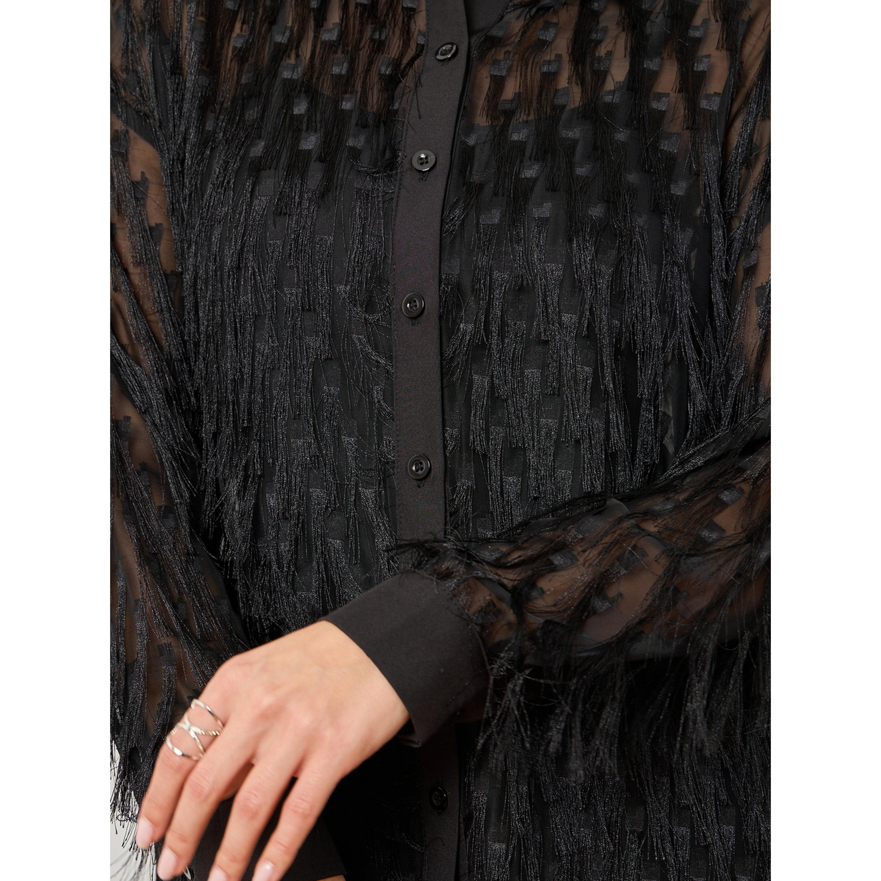 بلوزة بأزرار وتفاصيل شراشيب أسود-women-clothing-shirtsandblouses-shirts-image-6