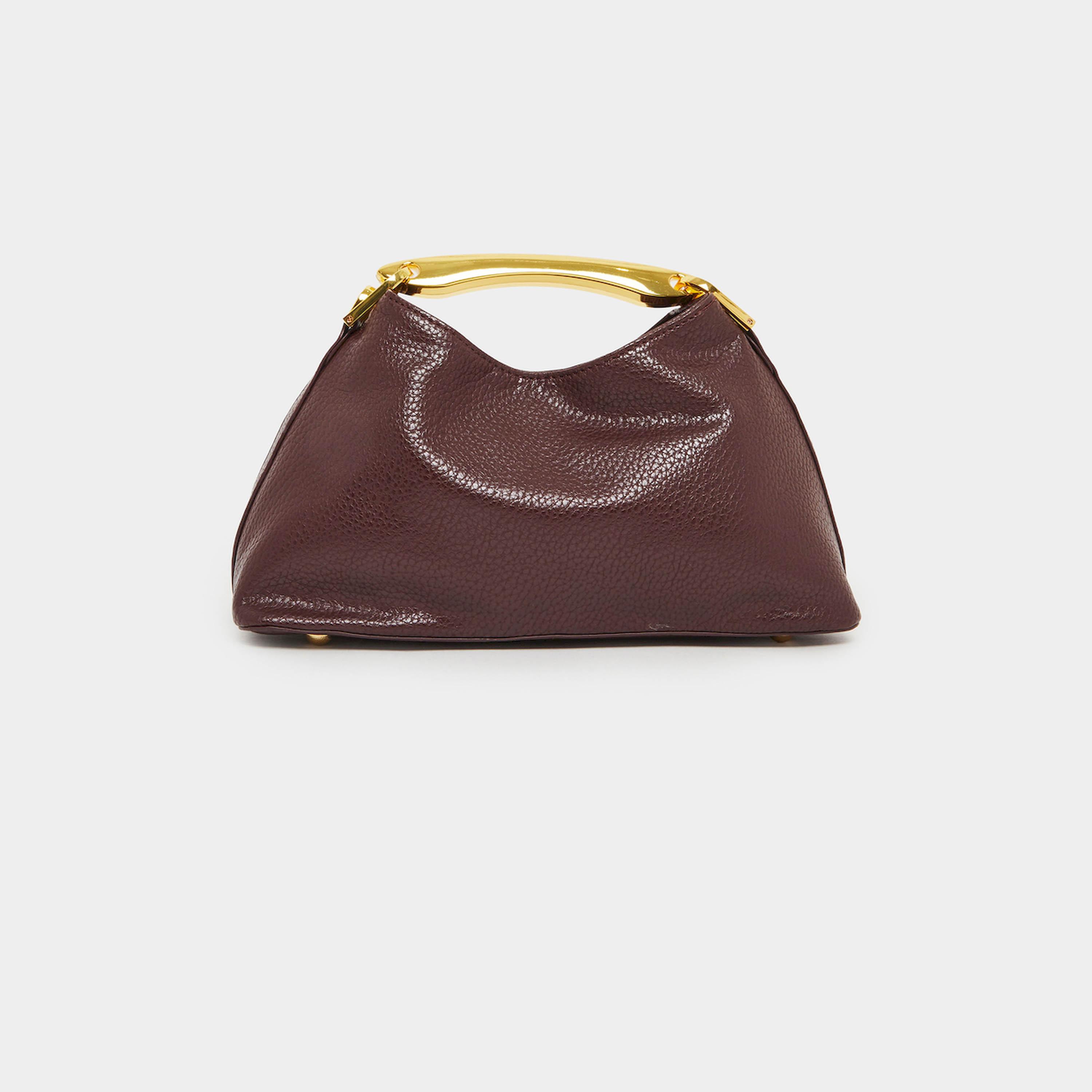 شنطة ساتشيل جلد مع مقبض يد ذهبي-women-bagsandwallets-handbags-image-2