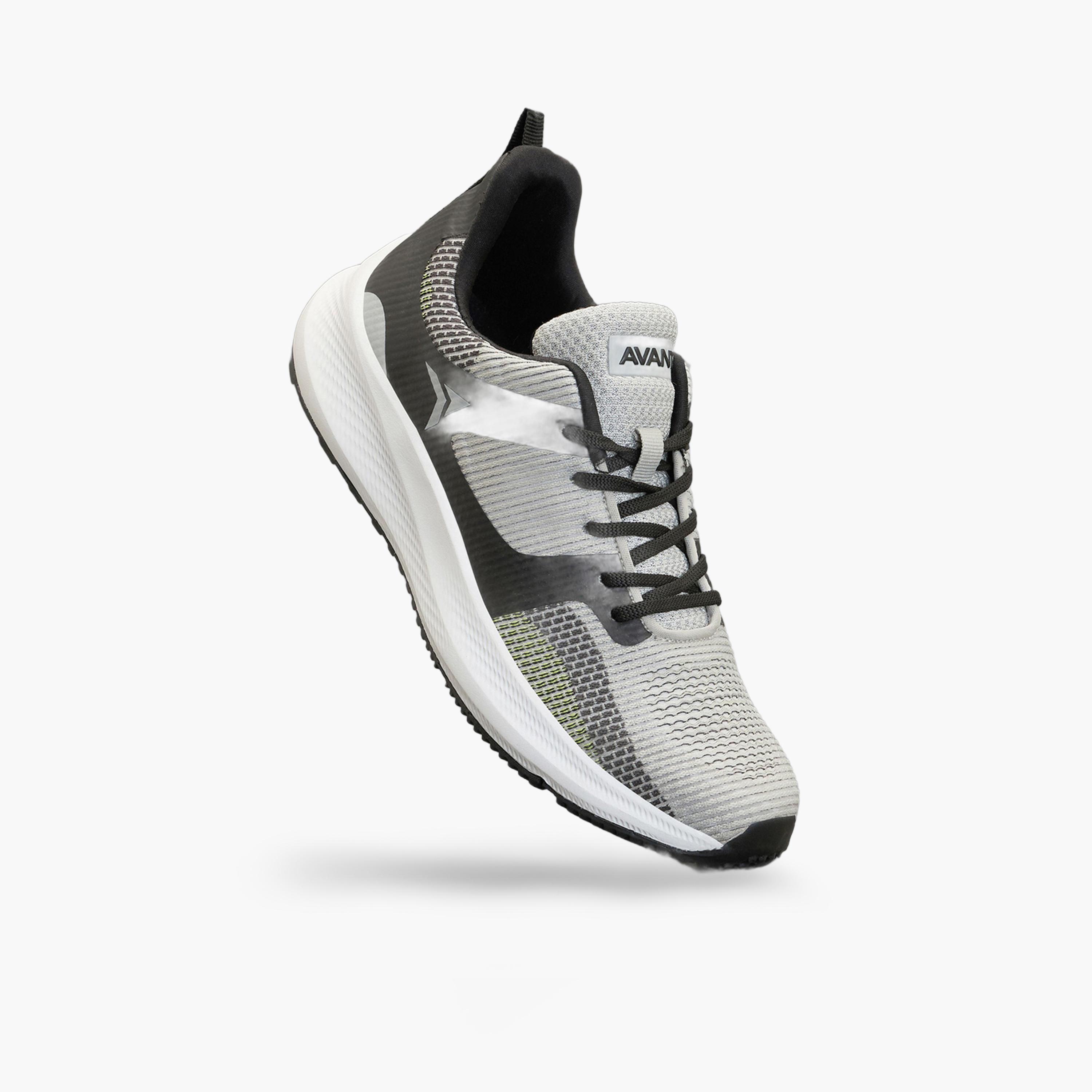 حذاء للجري بتفاصيل شعار ورباط غلق-men-shoes-sneakers-image-1