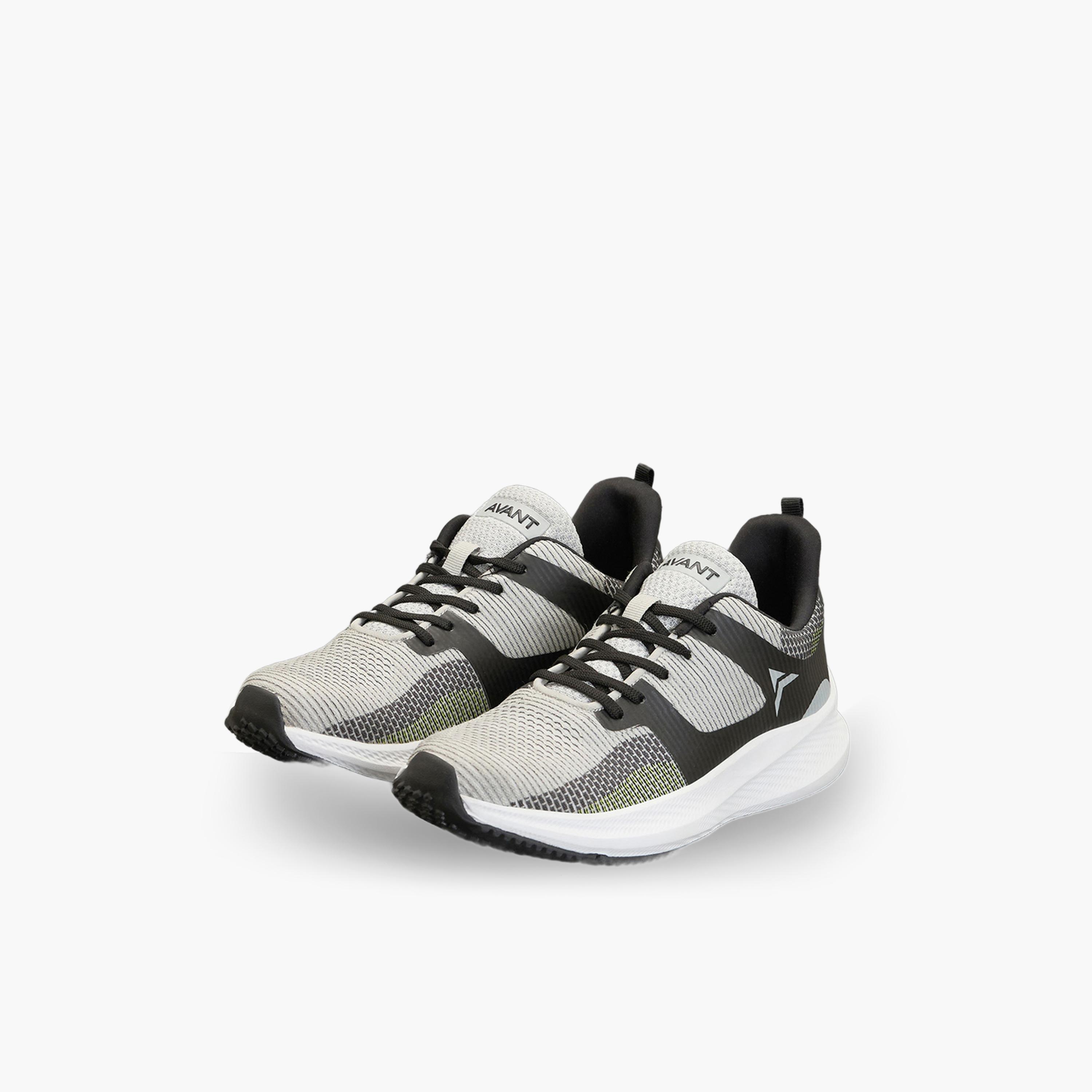 حذاء للجري بتفاصيل شعار ورباط غلق-men-shoes-sneakers-image-3