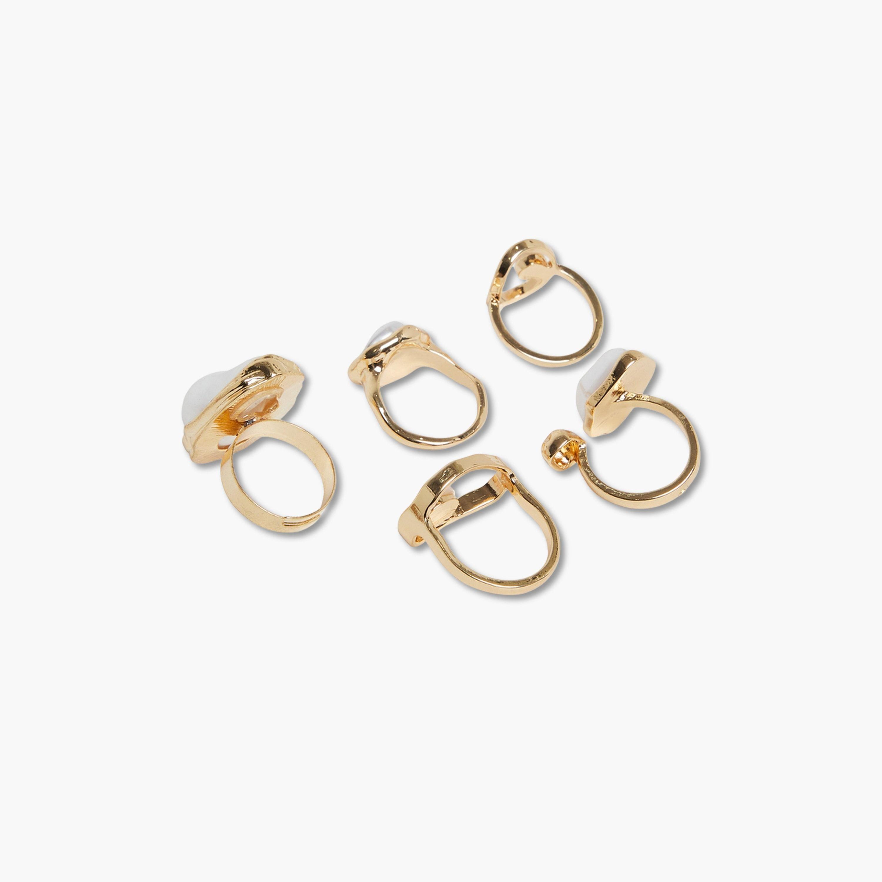 طقم من 5 خواتم لؤلؤ لافتة-women-watchesandjewellery-jewellery-rings-image-3