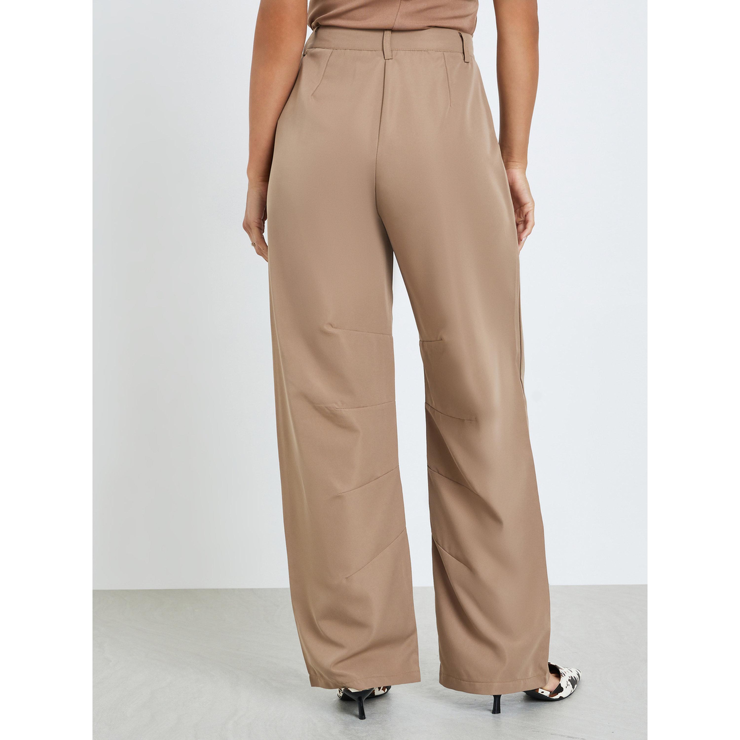 بنطال بأرجل واسعة وتصميم ألواح-women-clothing-bottoms-trousers-image-4
