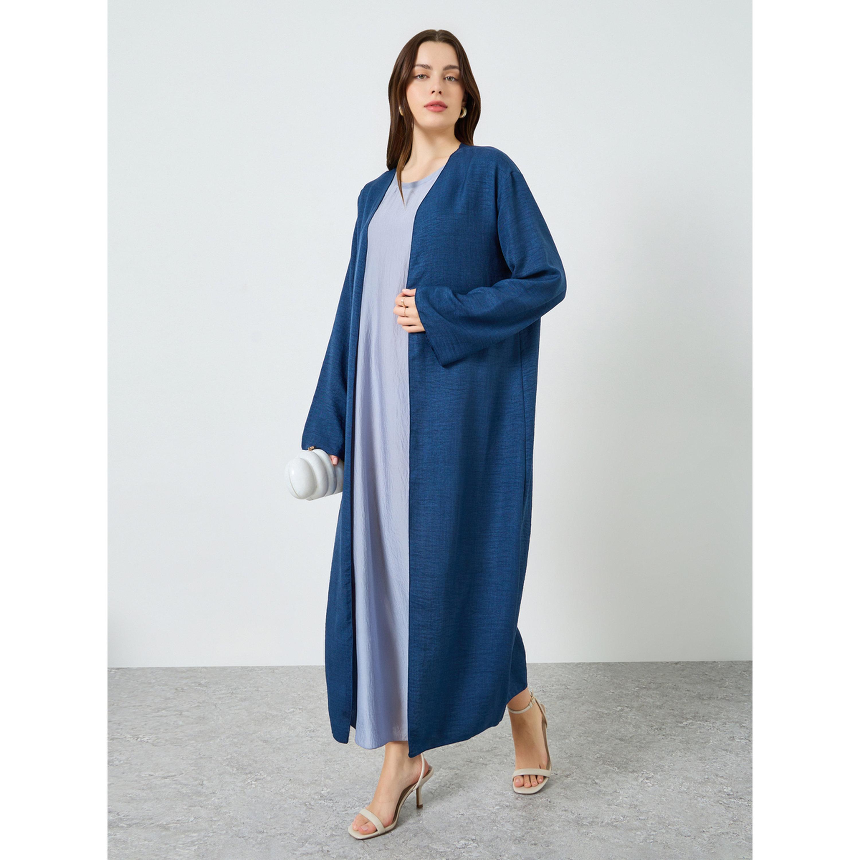 عباية كيمونو بحافة واسعة للنساء-women-arabicclothing-abayas-image-3