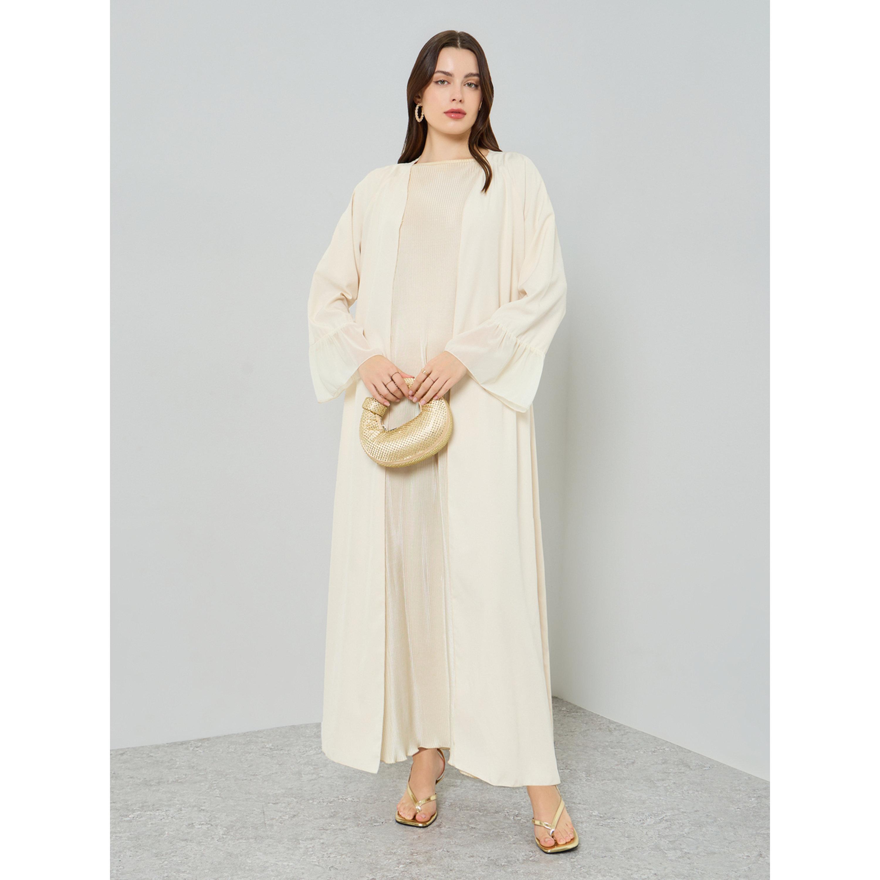 عباية بأكمام مكشكشة للنساء-women-arabicclothing-abayas-image-1