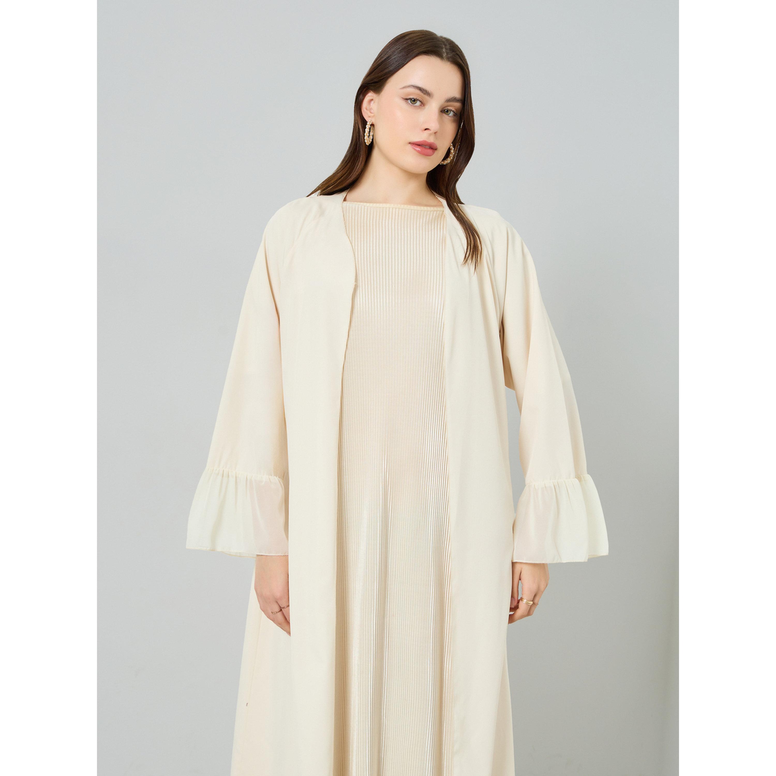 عباية بأكمام مكشكشة للنساء-women-arabicclothing-abayas-image-2