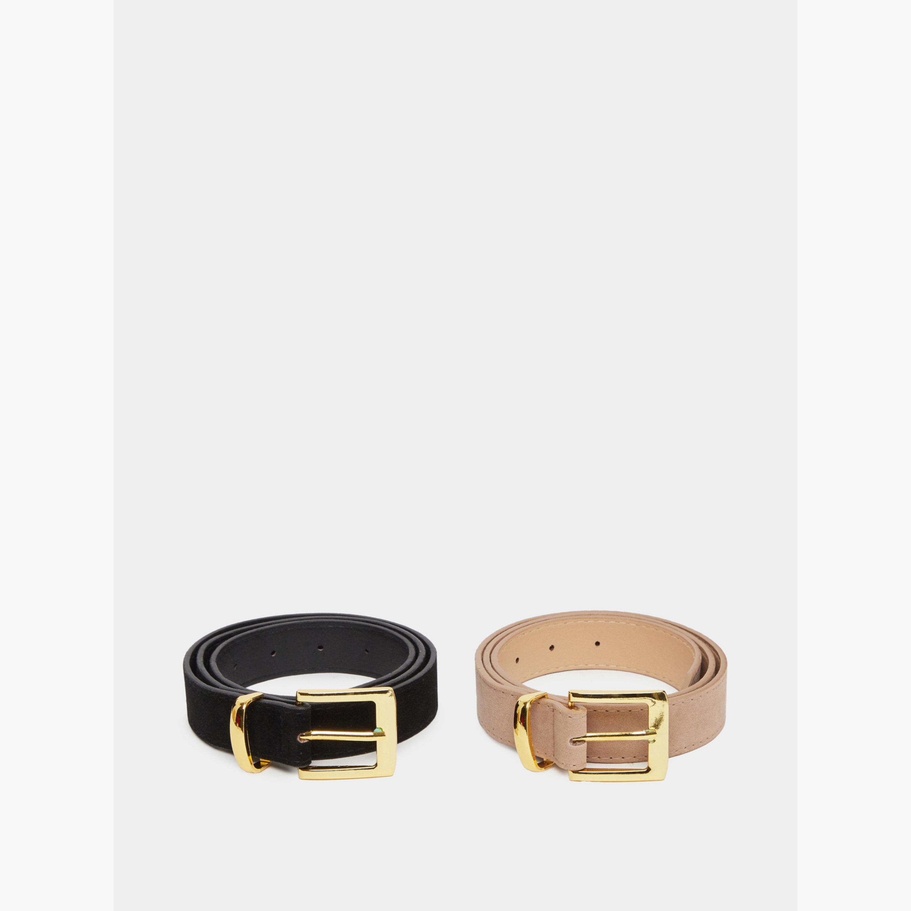 Styli Pack of 2 - Skinny Belt-women-clothingaccessories-belts-image-1