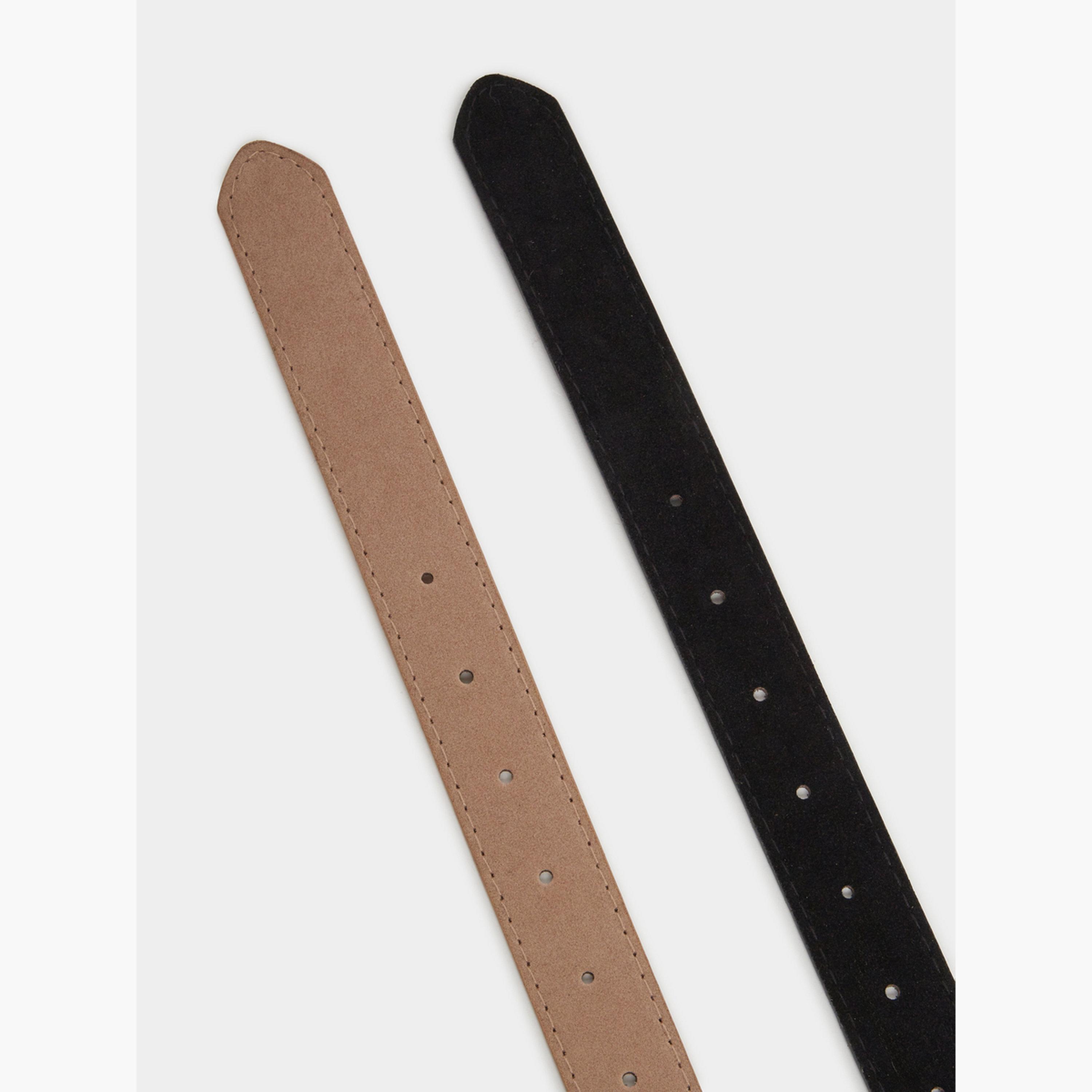 Styli Pack of 2 - Skinny Belt-women-clothingaccessories-belts-image-3