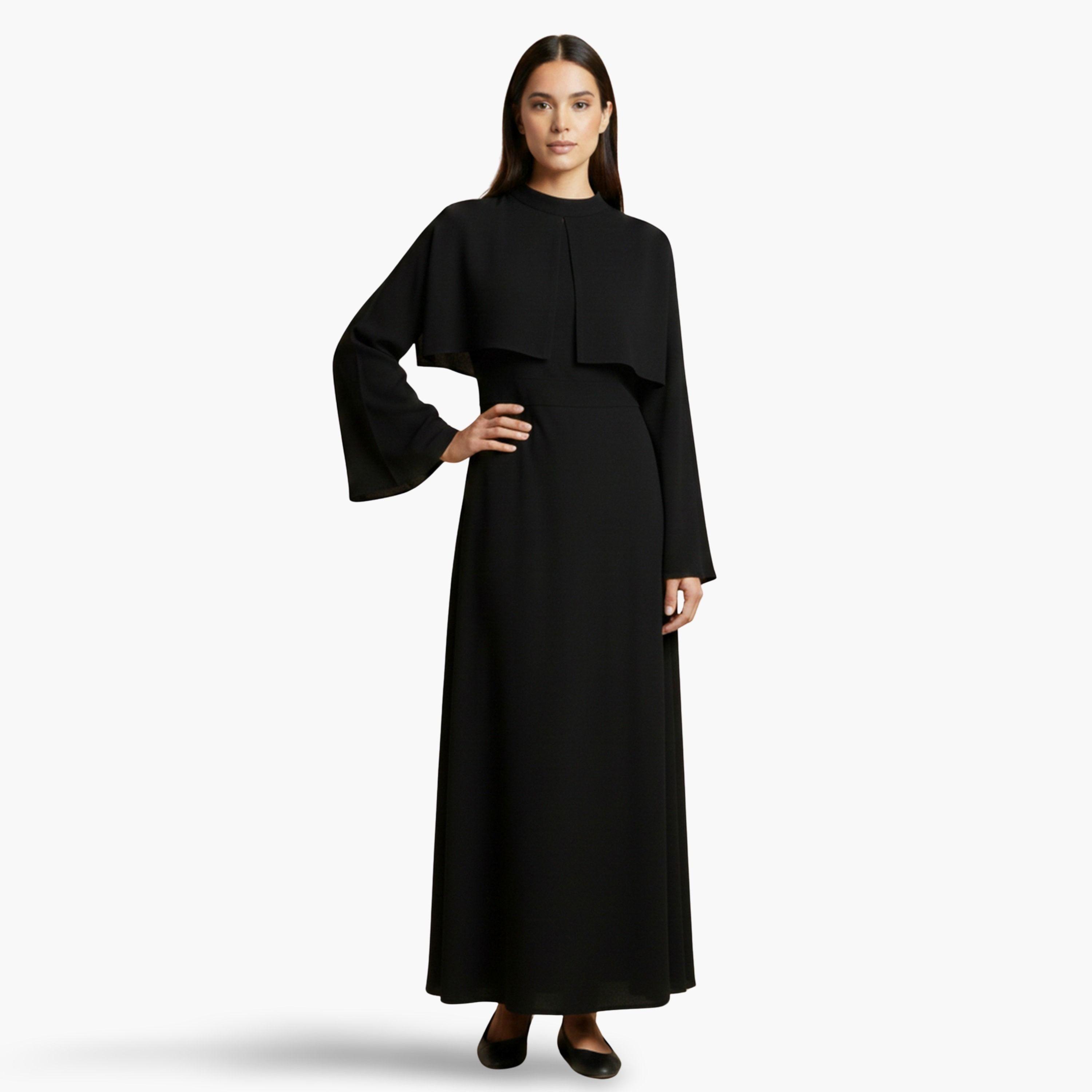 فستان طويل بأكمام جرس للنساء-women-clothing-dresses-image-1