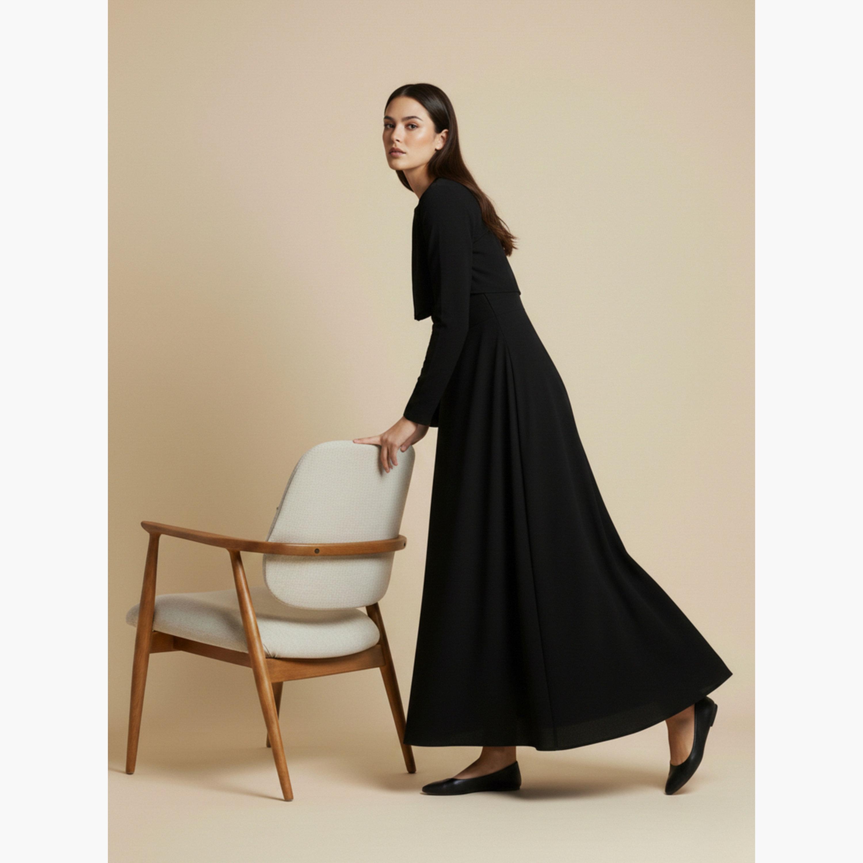 فستان طويل بأكمام جرس للنساء-women-clothing-dresses-image-2