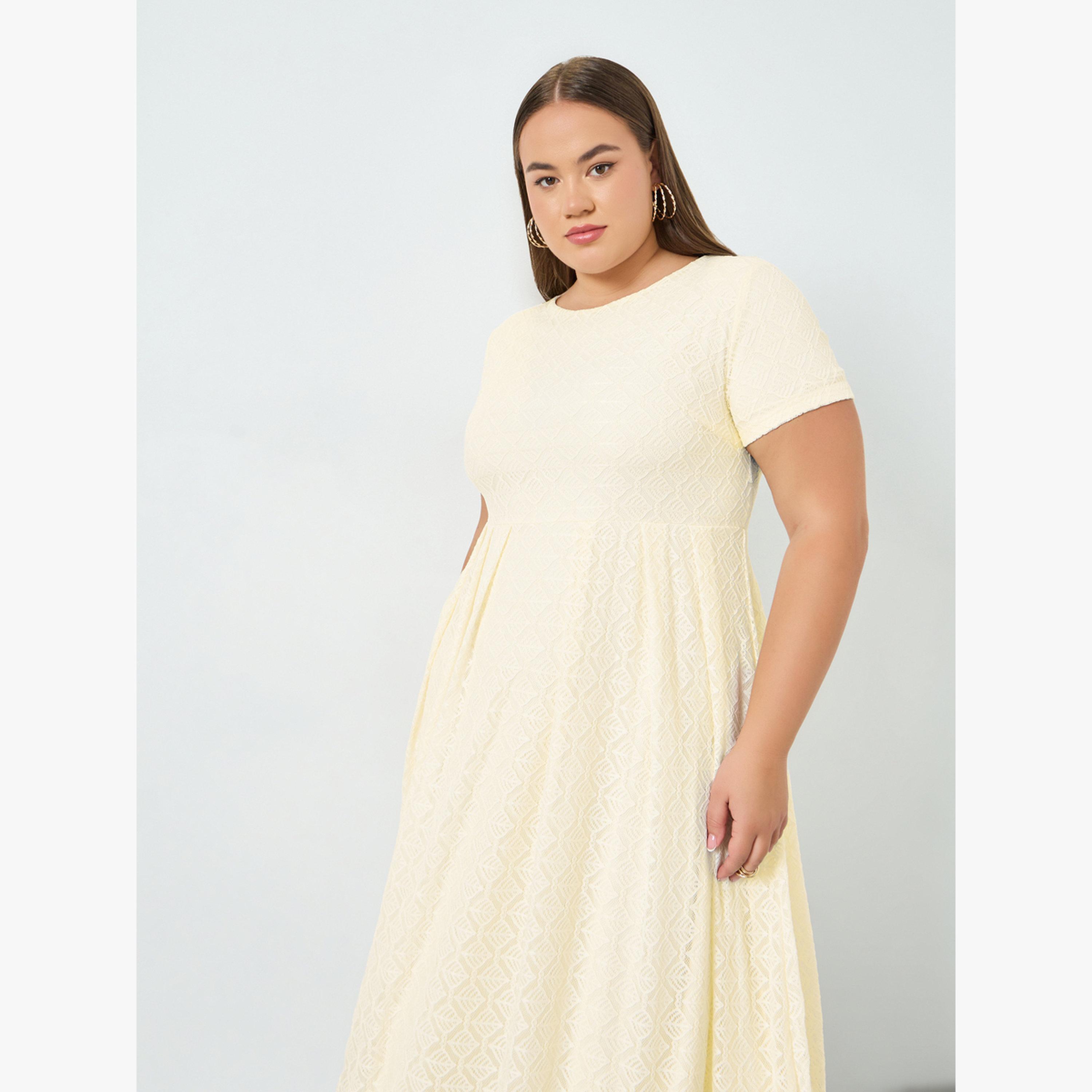 Styli Plus Size Lace Insert Midi Dress-women-clothing-dresses-image-4