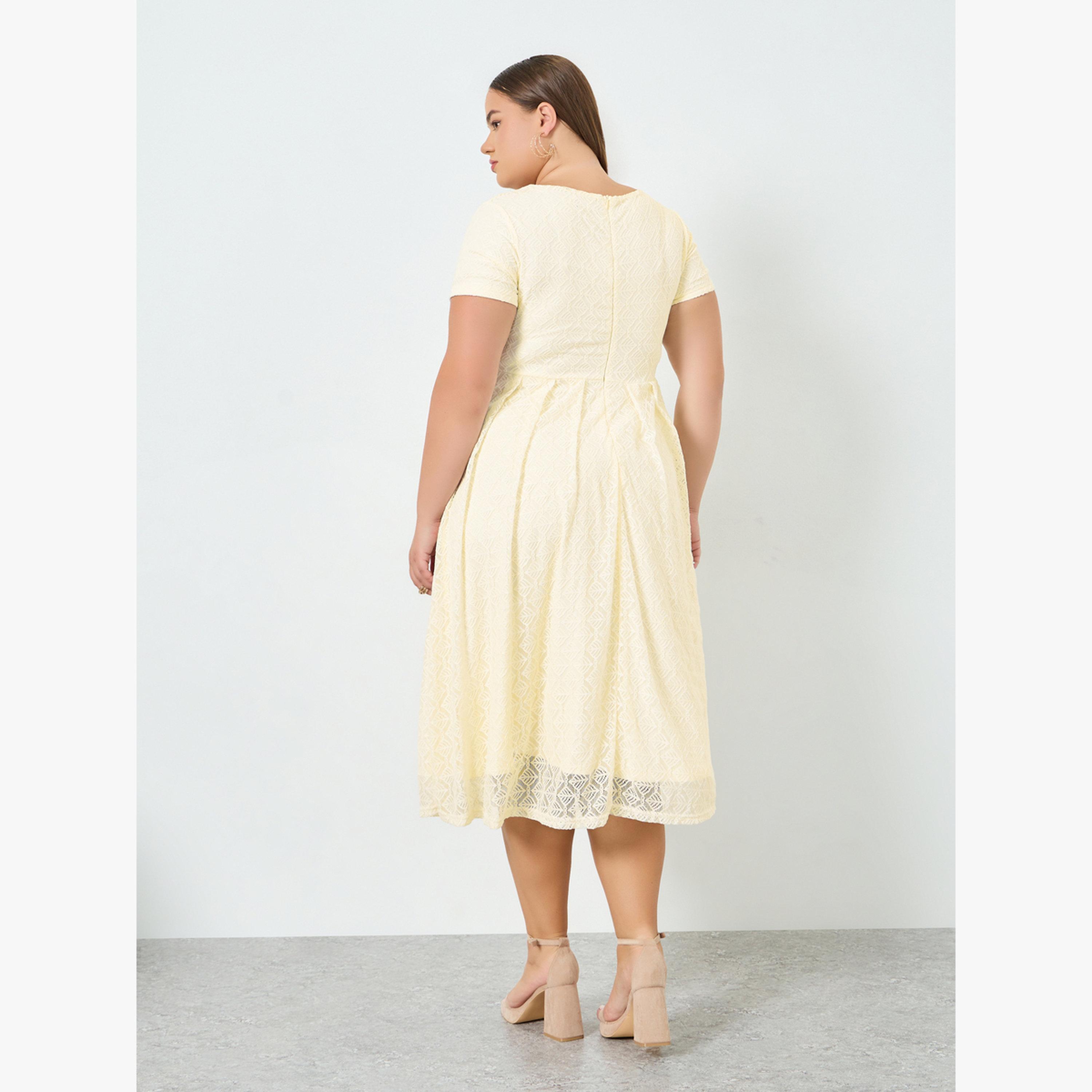 Styli Plus Size Lace Insert Midi Dress-women-clothing-dresses-image-5
