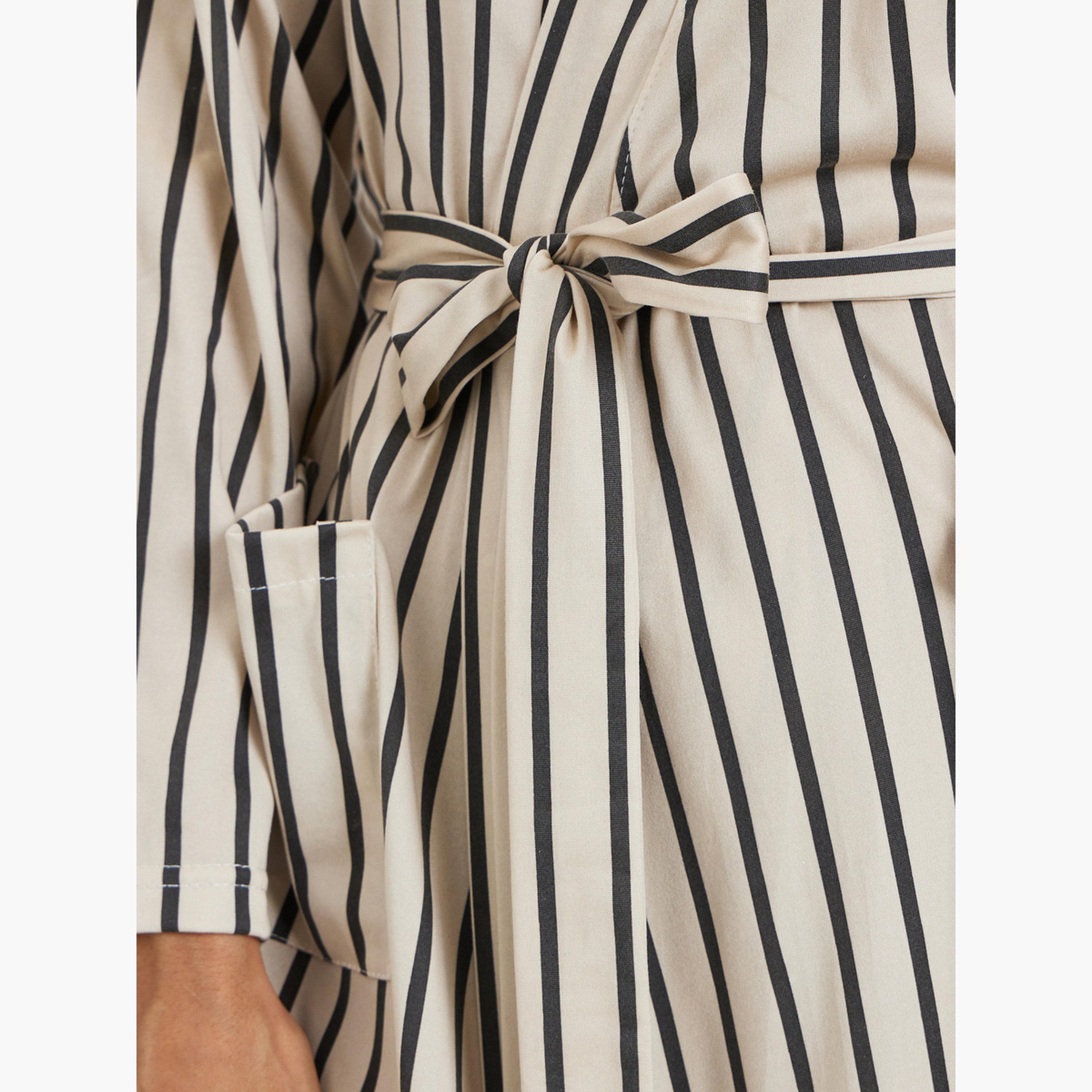 روب مخطط بأكمام طويلة-women-clothing-nightwear-robes-image-3