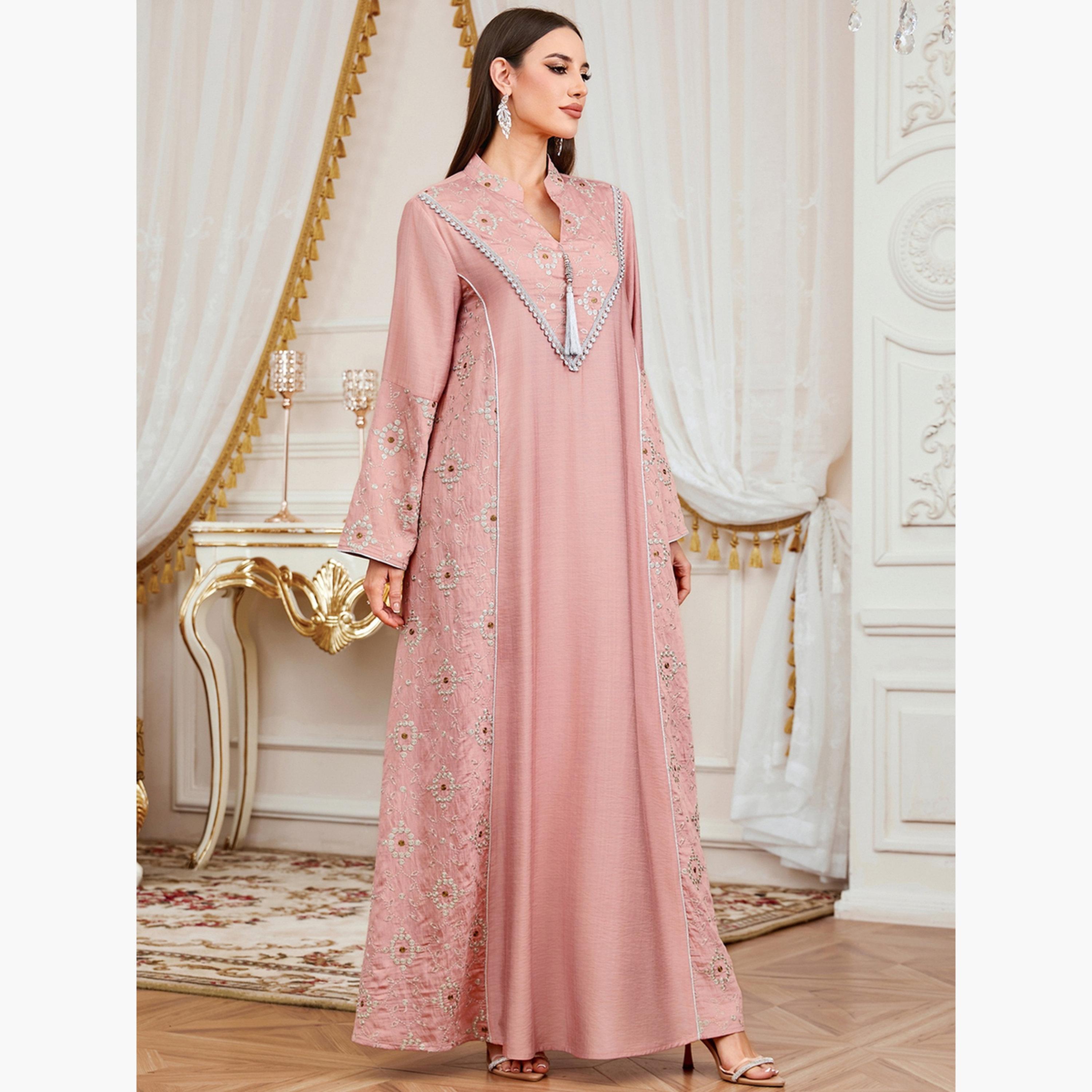 Take Two Women Tassel Sequin Embellished Jalabiya-women-arabicclothing-jalabiyas-image-5