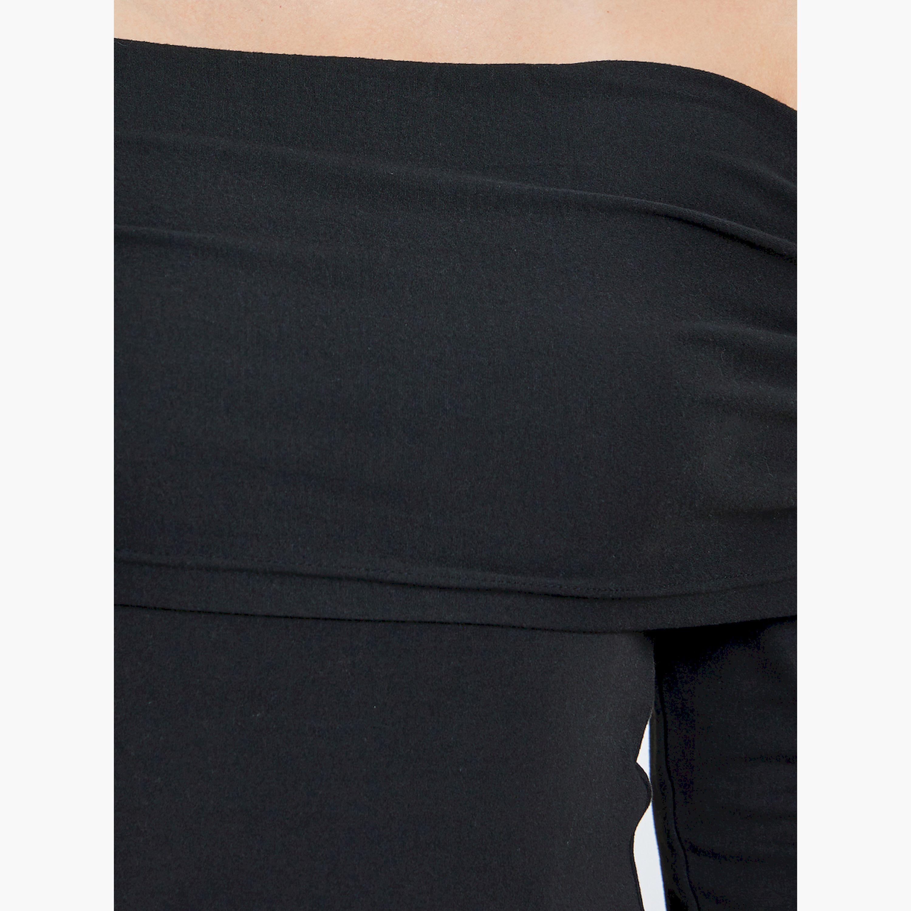 Take Two Black Off-Shoulder Long Sleeve Blouse-women-clothing-shirtsandblouses-blouses-image-5
