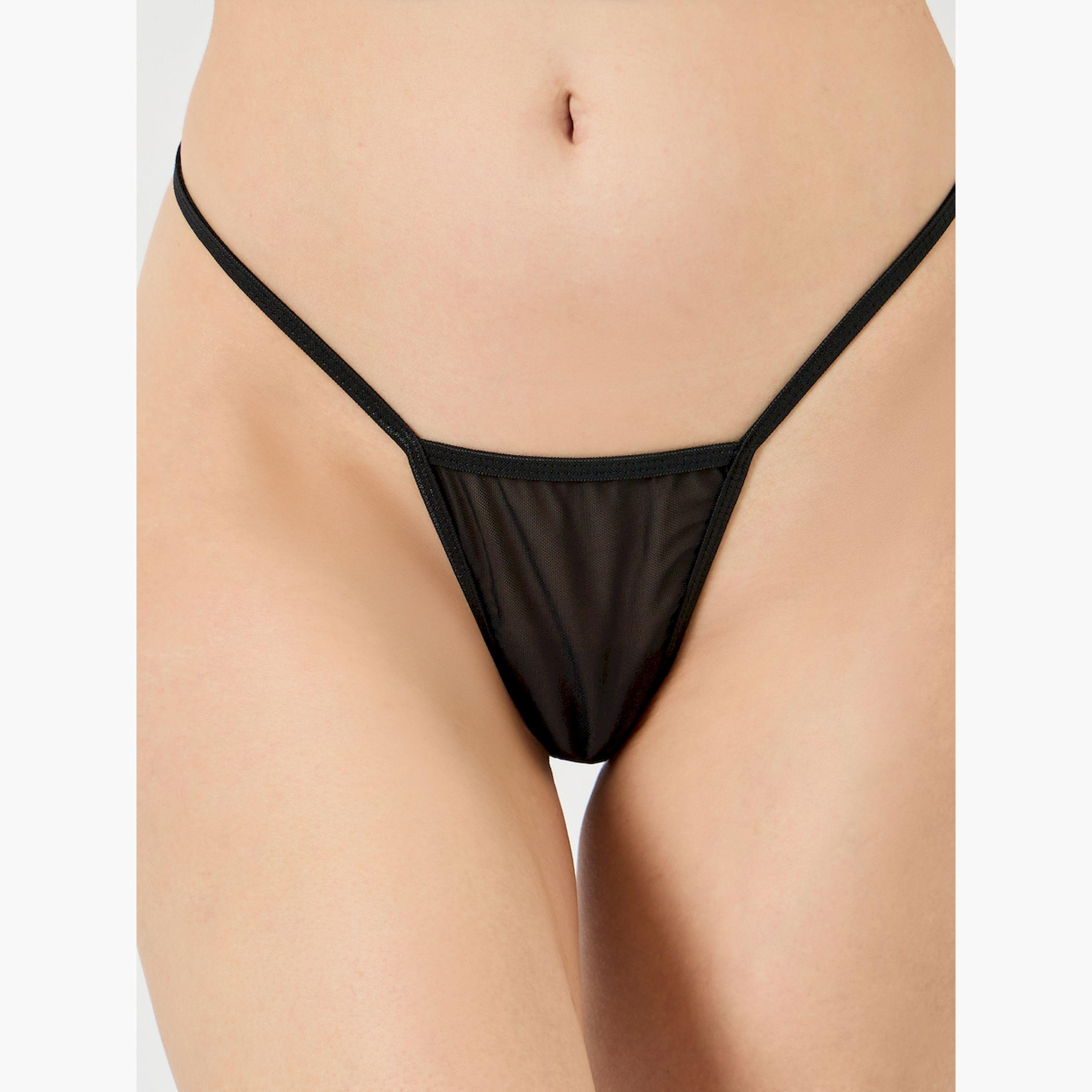 طقم فستان كامي دانتيل بالكامل بفتحة مع سروال داخلي-women-clothing-lingerie-babydollsandbodysuits-image-4