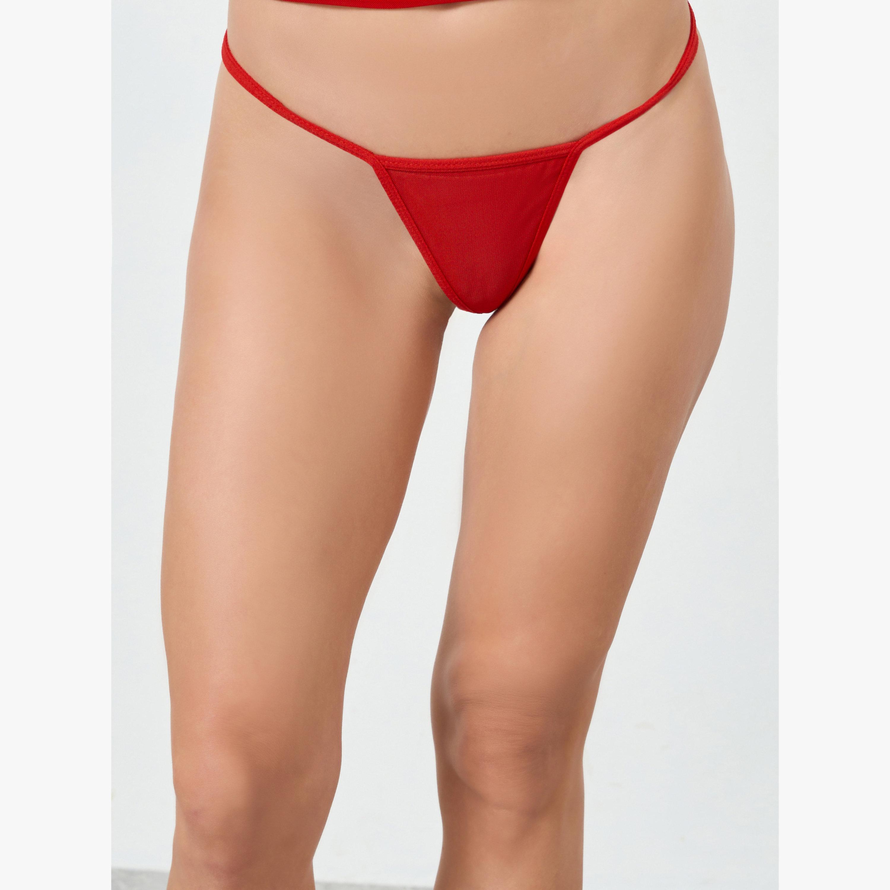 مجموعة من حمالة صدر دانتيل وتنورة كشكش وسروال داخلي 3 قطع-women-clothing-lingerie-lingeriesets-image-5
