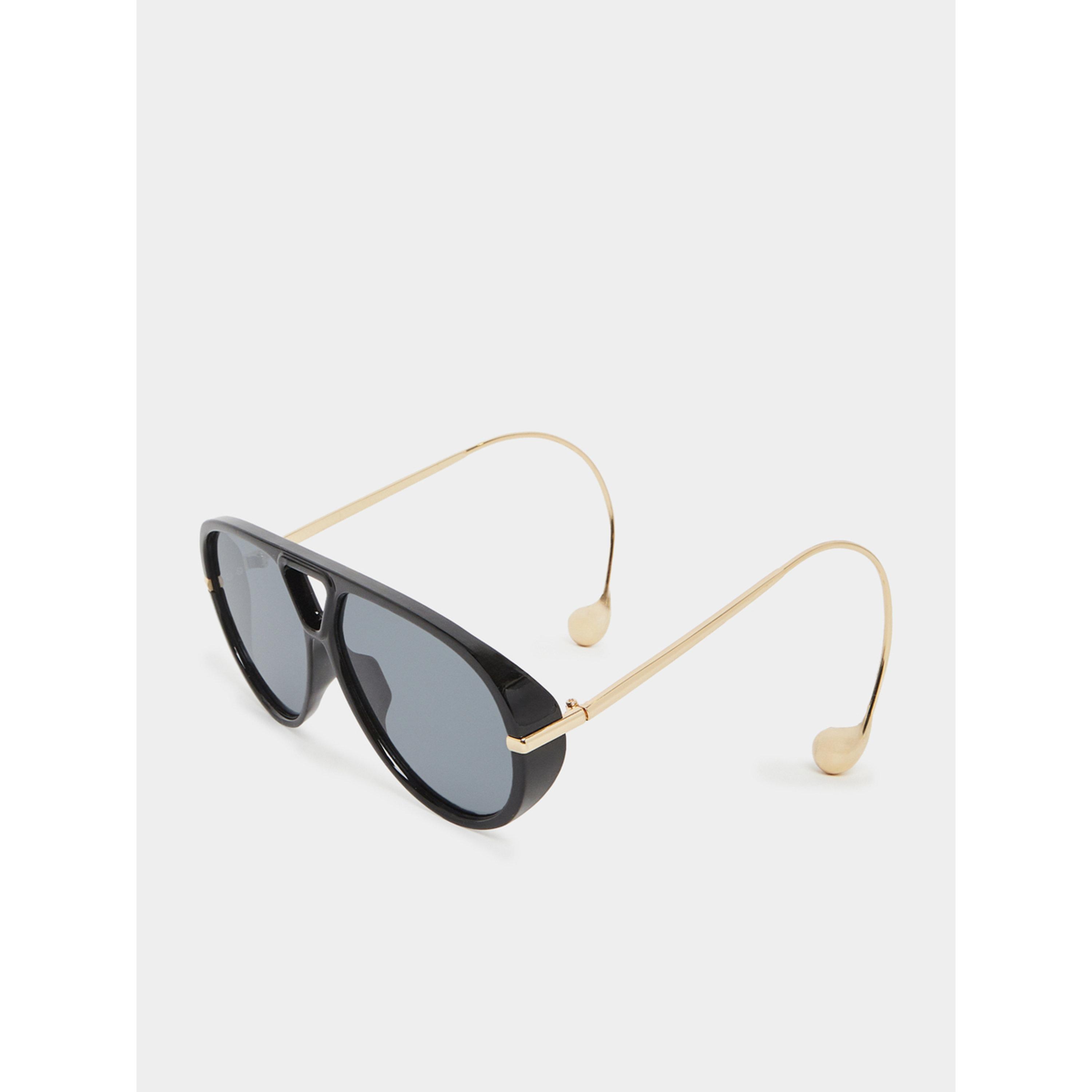 نظارة شمسية أفياتور بتفاصيل ذهبية-women-sunglasses-image-1