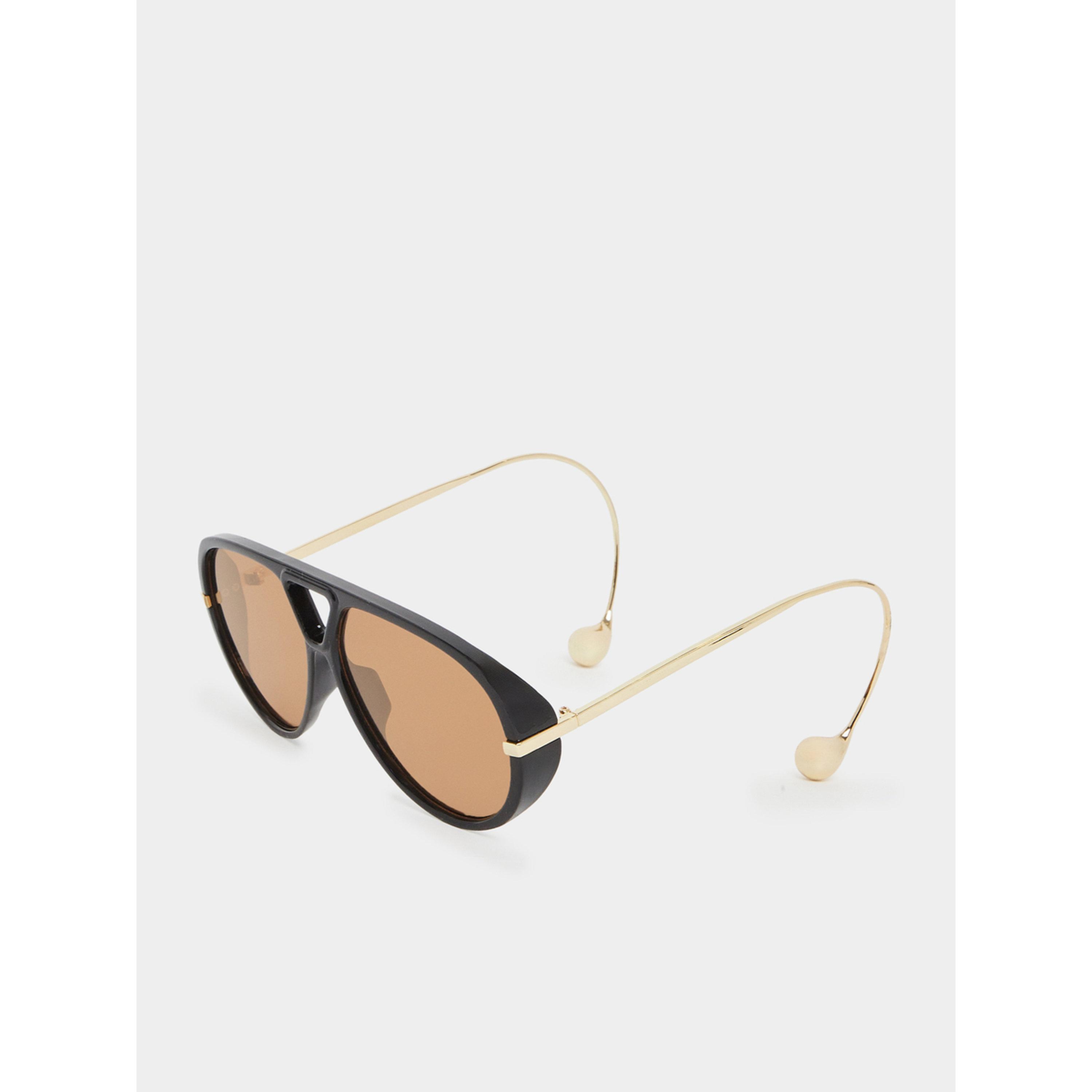 Styli Aviator Sunglasses with Gold Detail-women-sunglasses-image-1