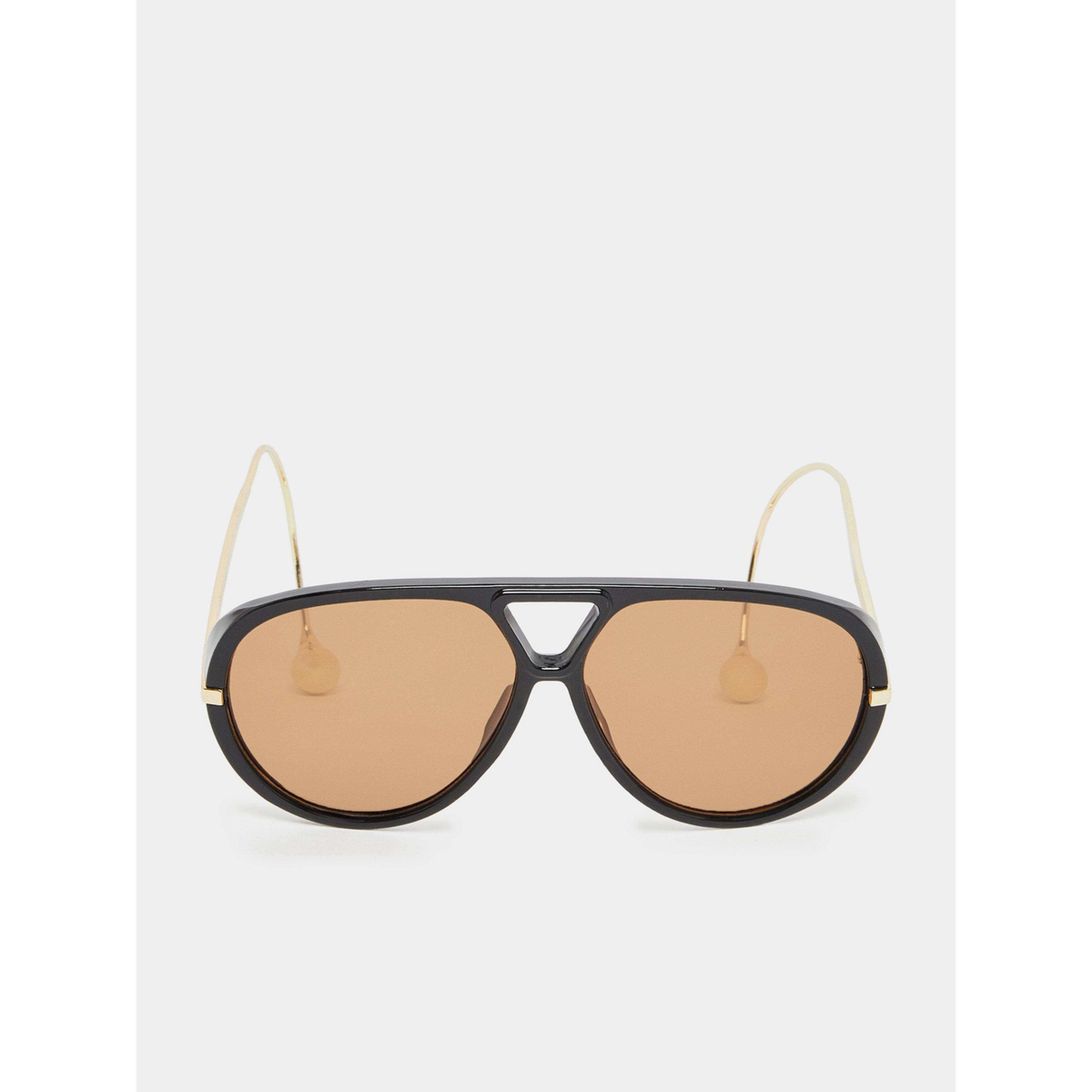 نظارة شمسية أفياتور بتفاصيل ذهبية-women-sunglasses-image-2