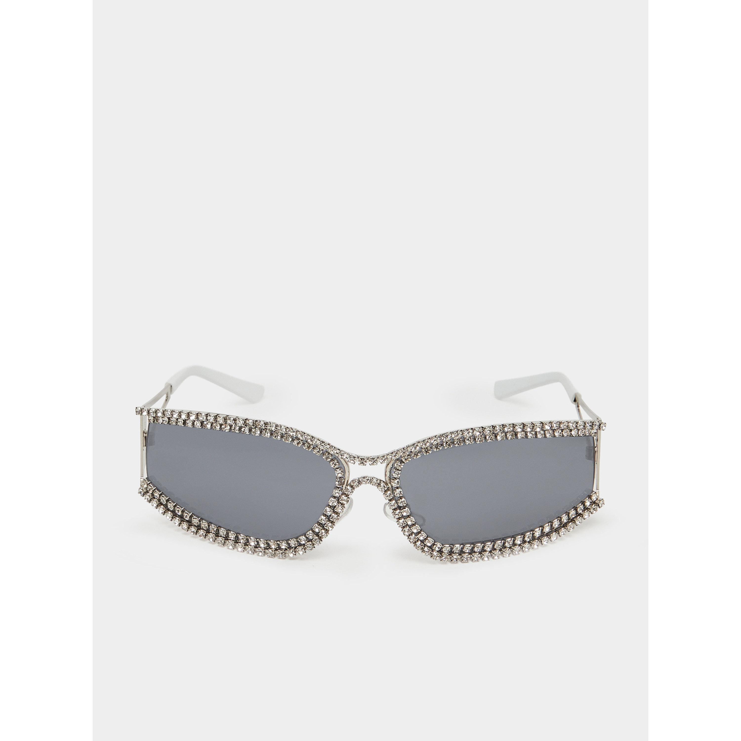 Styli Embellished Oval Sunglasses-women-sunglasses-image-2