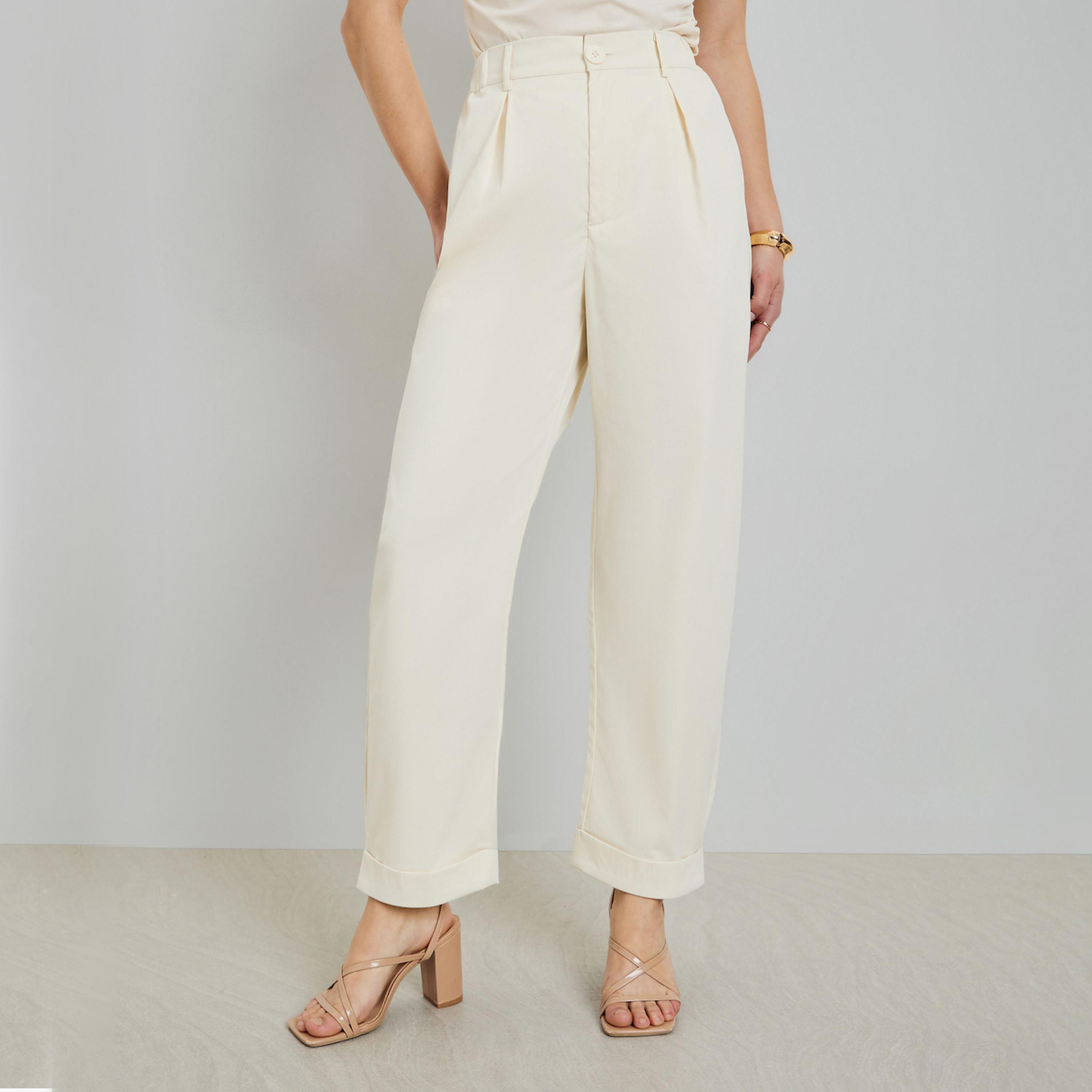 بنطال كريمي بأرجل واسعة-women-clothing-bottoms-trousers-image-1