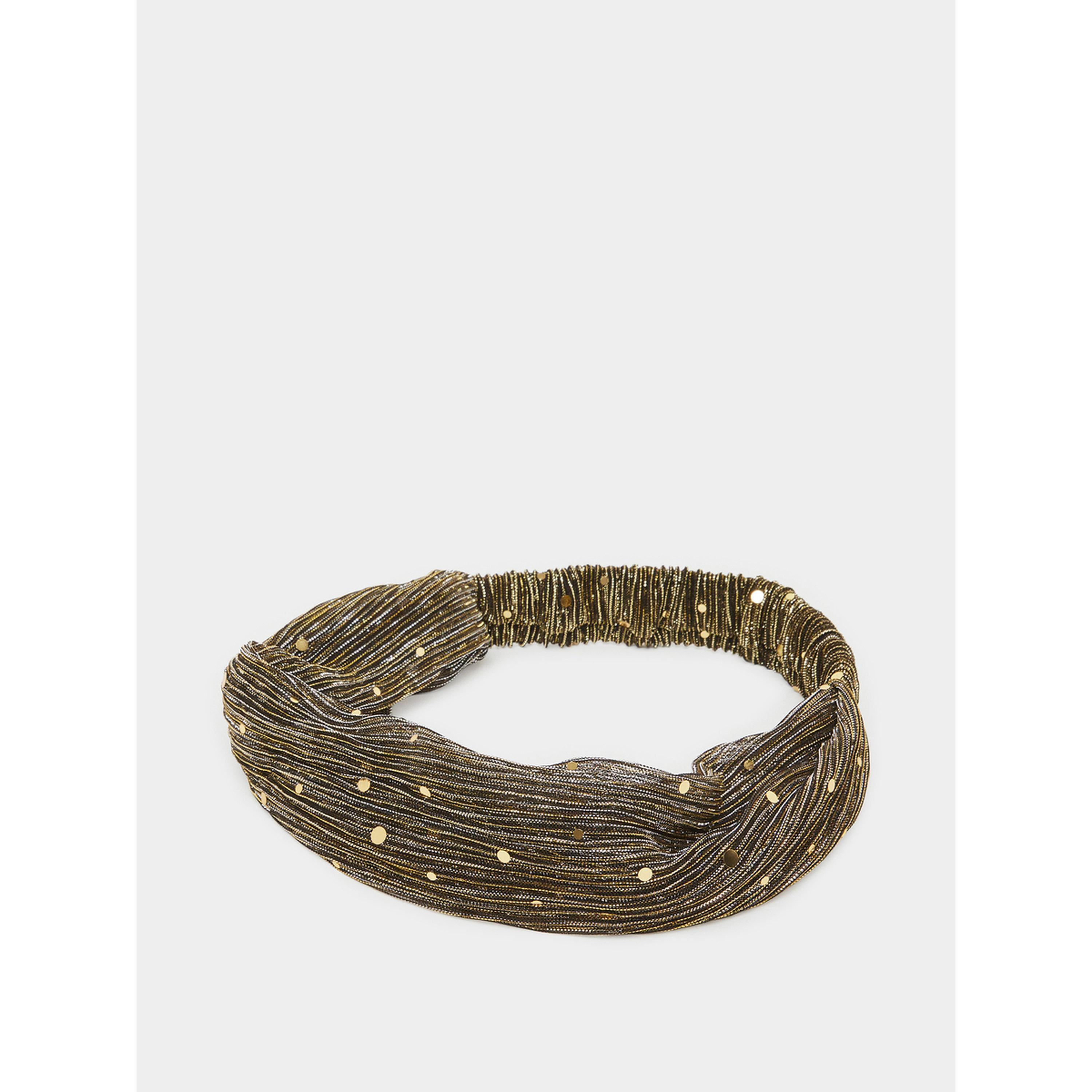 Styli Metallic Plisse Headband-women-hairaccessories-bands-image-1