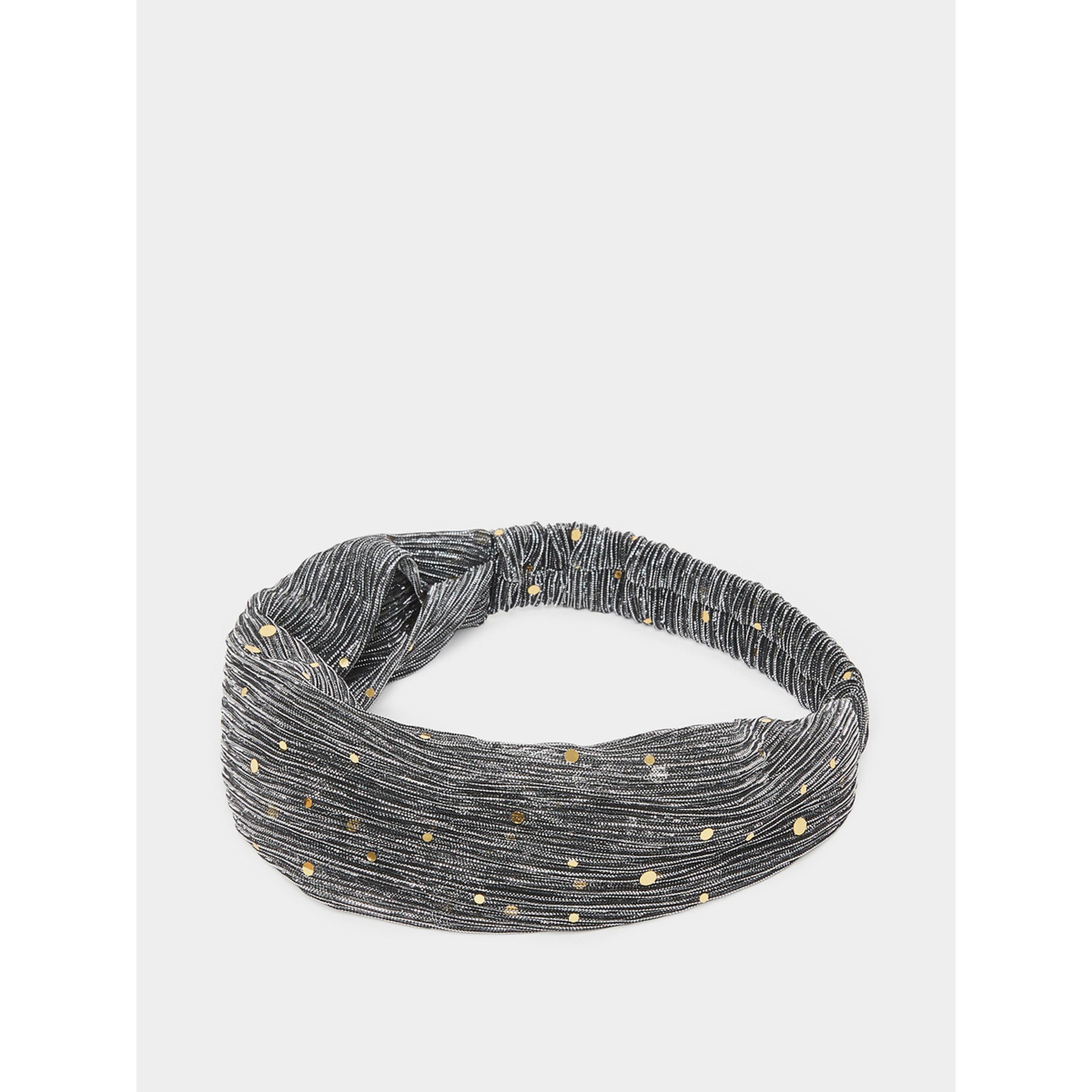 Styli Metallic Plisse Headband-women-hairaccessories-bands-image-1