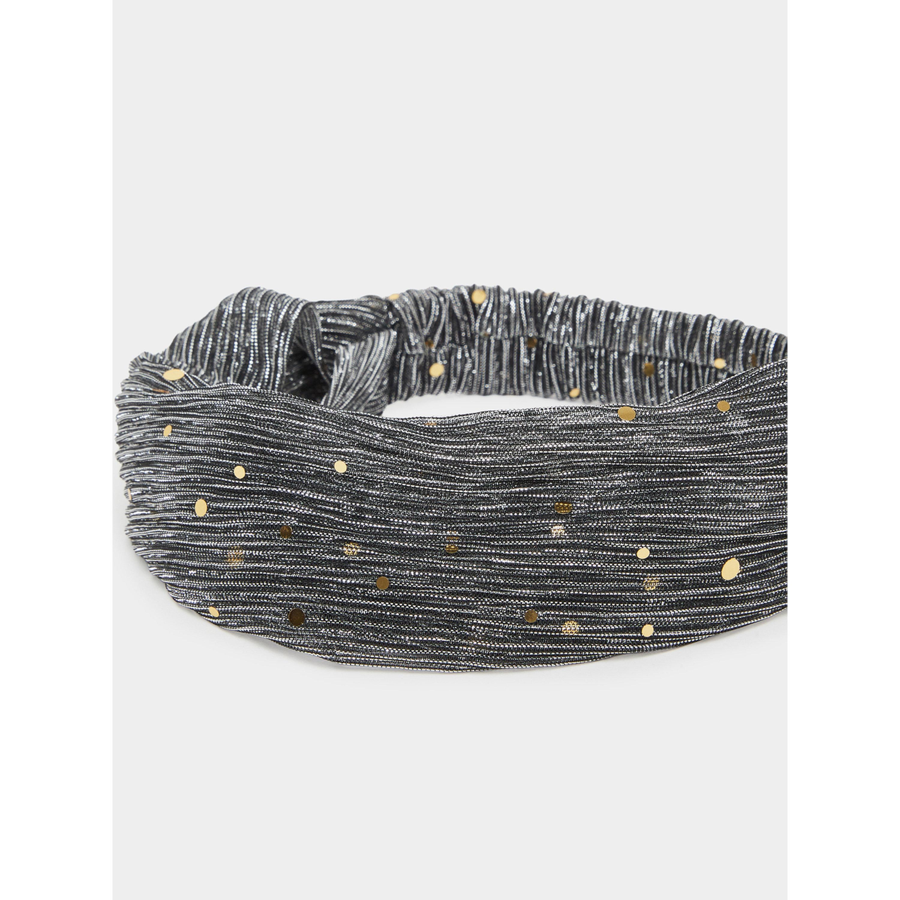 Styli Metallic Plisse Headband-women-hairaccessories-bands-image-3