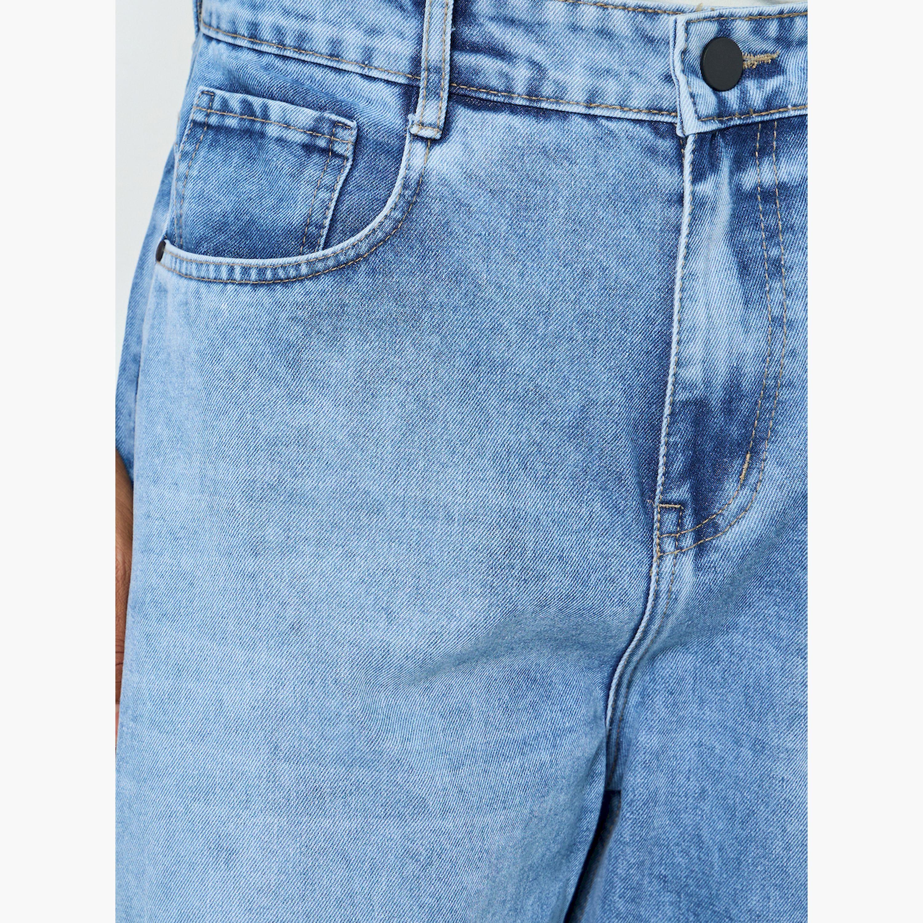 Styli Men Mid Rise Washed Baggy Jeans-men-clothing-bottoms-jeans-image-3