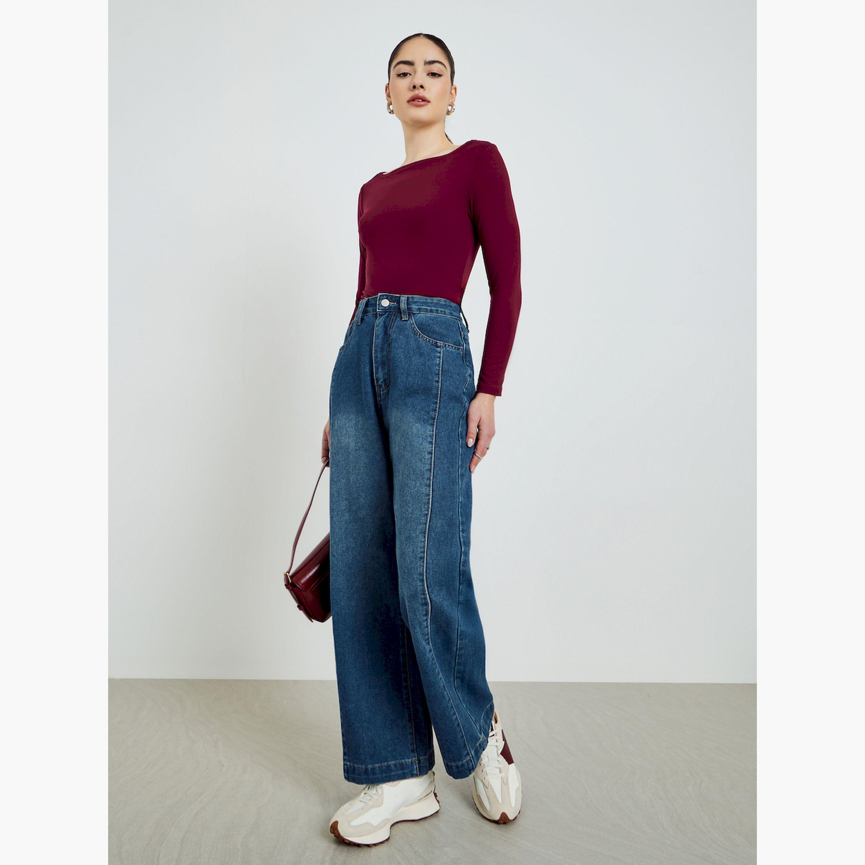 Styli Women High Rise Straight Leg Jeans-women-clothing-bottoms-jeans-image-2