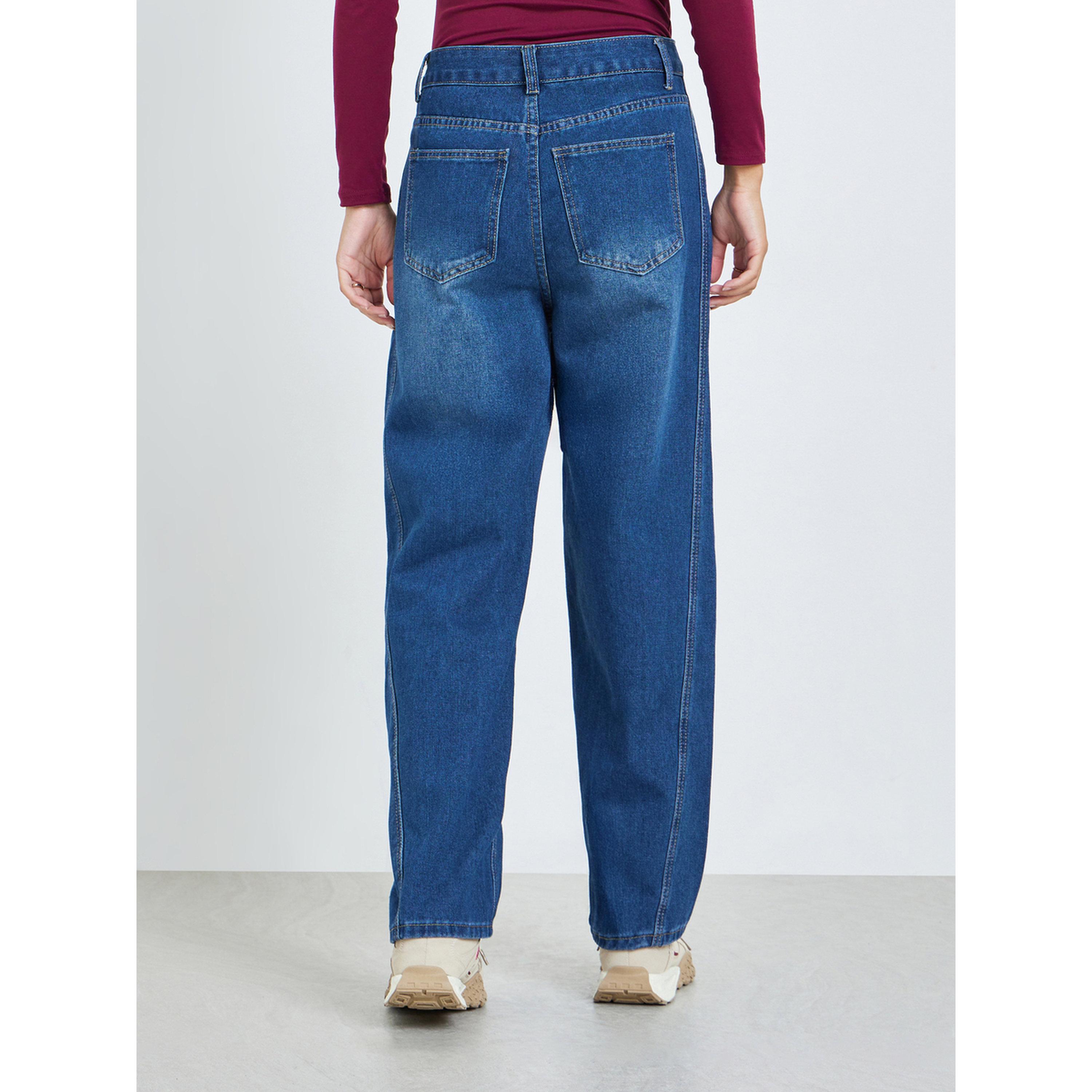 Styli Women High Rise Relaxed Fit Faded Jeans-women-clothing-bottoms-jeans-image-5