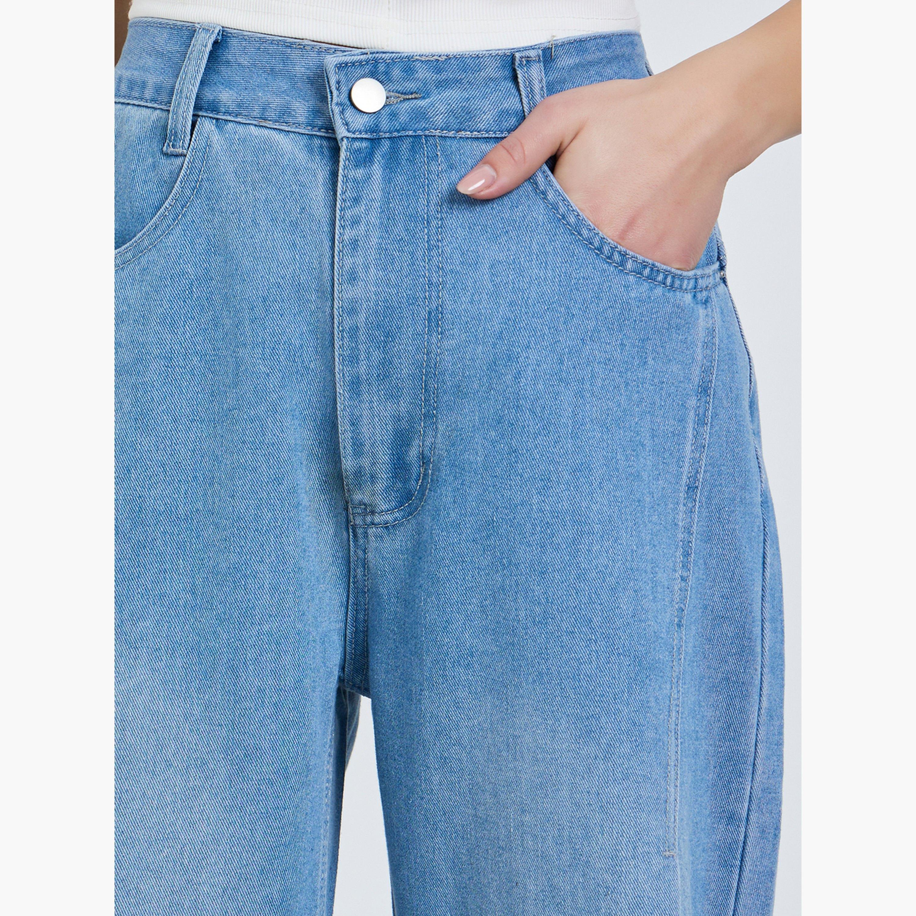 جينز بقصة باريل مع جيوب-women-clothing-bottoms-jeans-image-4