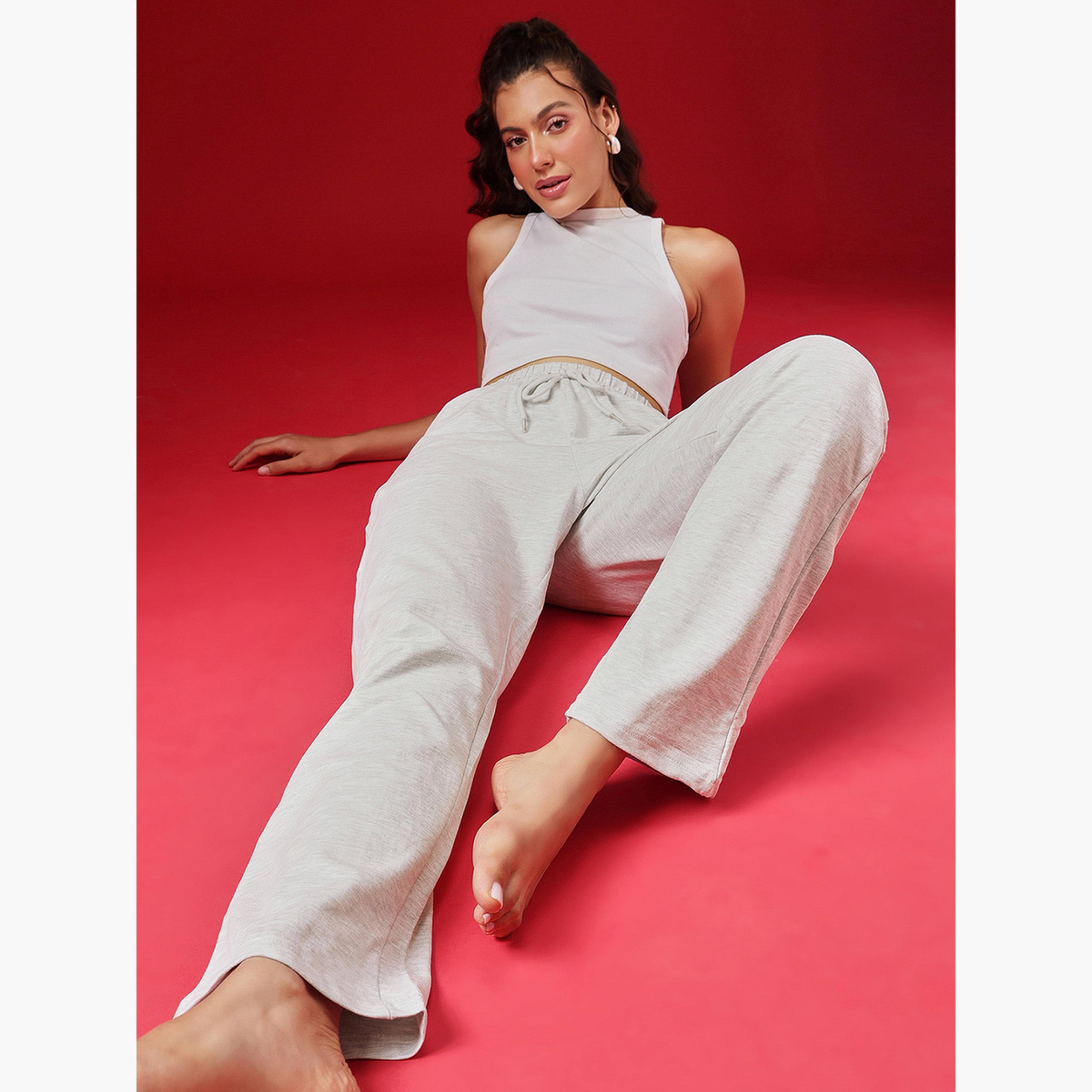 Clovia Solid Terry Cotton Pyjama-women-clothing-nightwear-pyjamas-bottoms-image-2