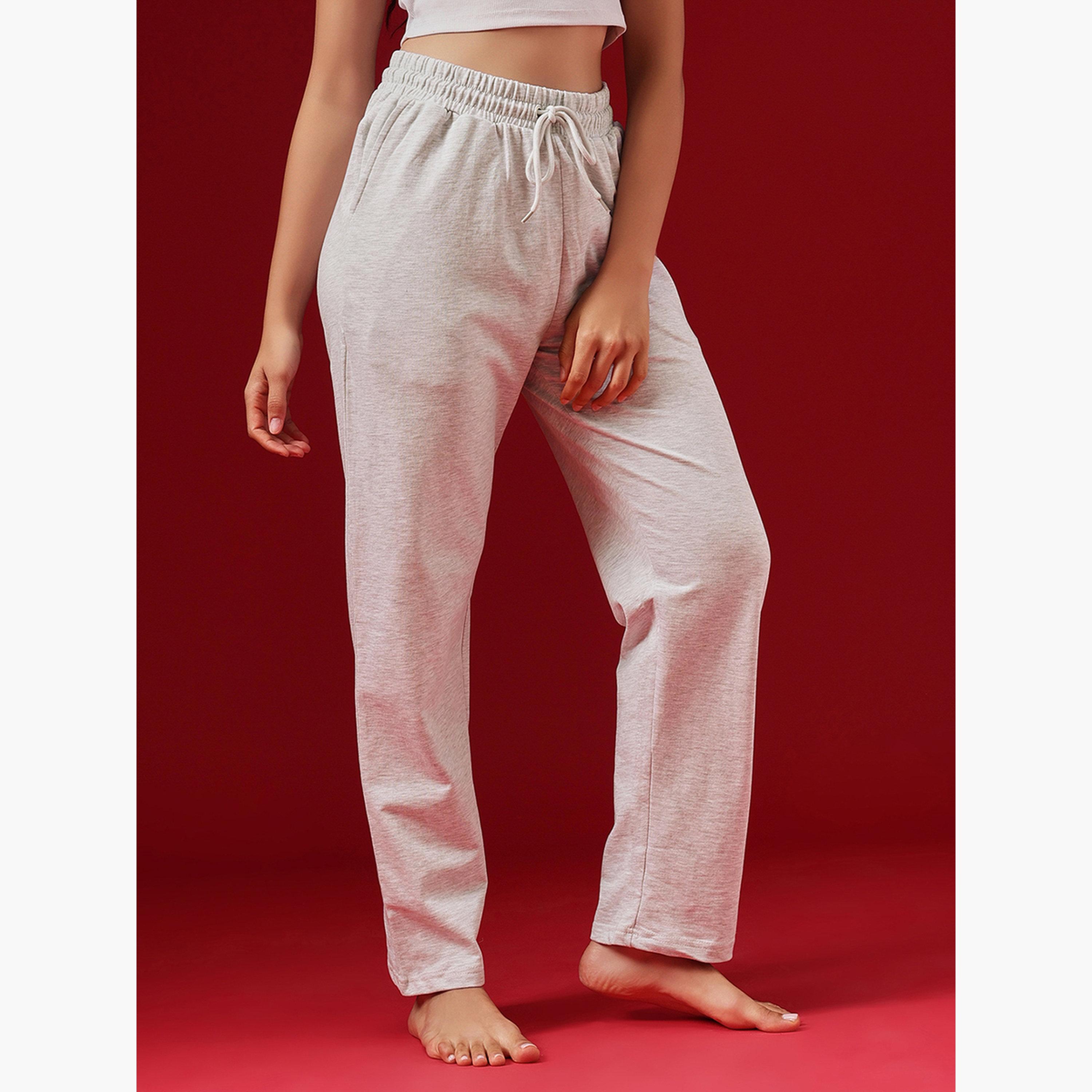 Clovia Solid Terry Cotton Pyjama-women-clothing-nightwear-pyjamas-bottoms-image-3