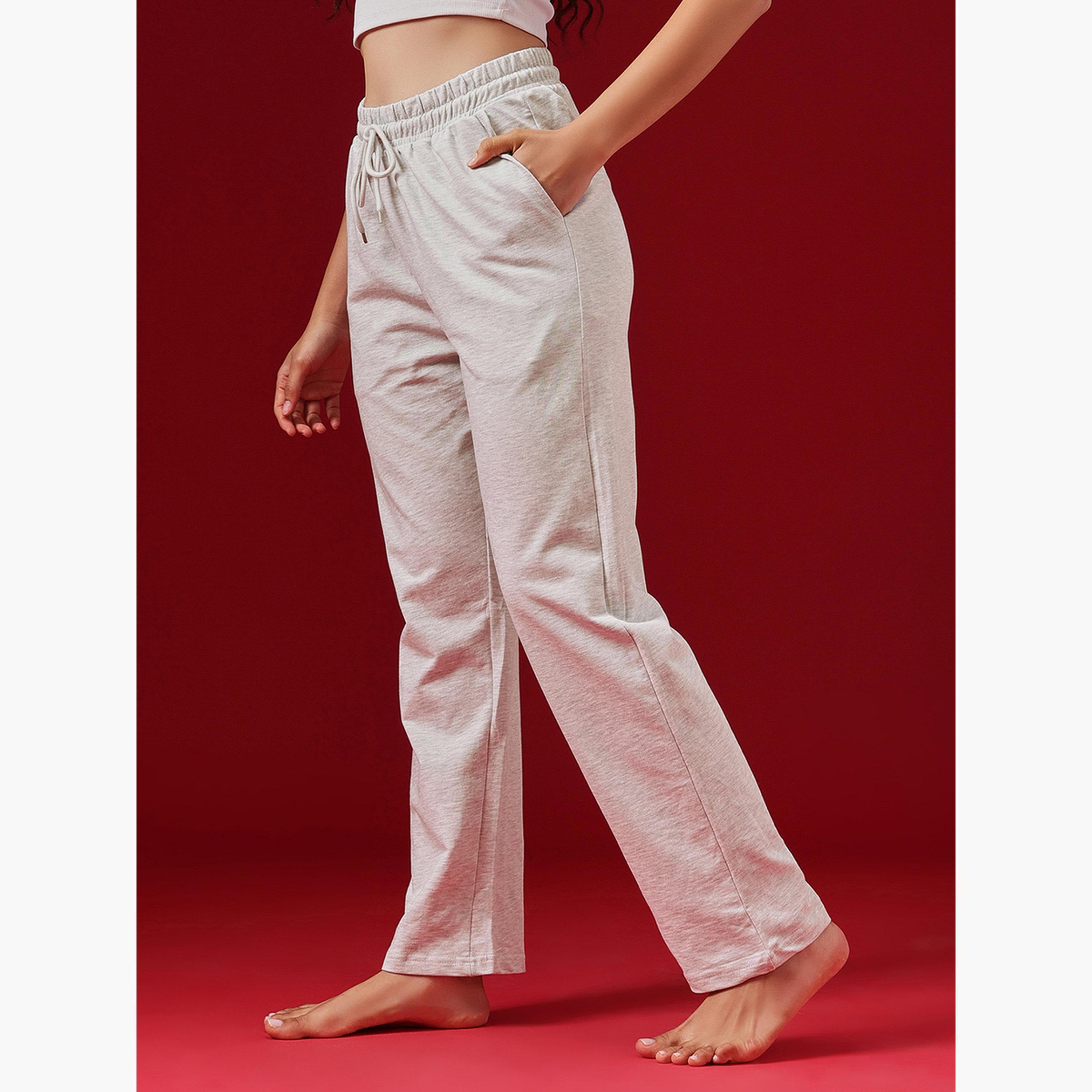 Clovia Solid Terry Cotton Pyjama-women-clothing-nightwear-pyjamas-bottoms-image-4