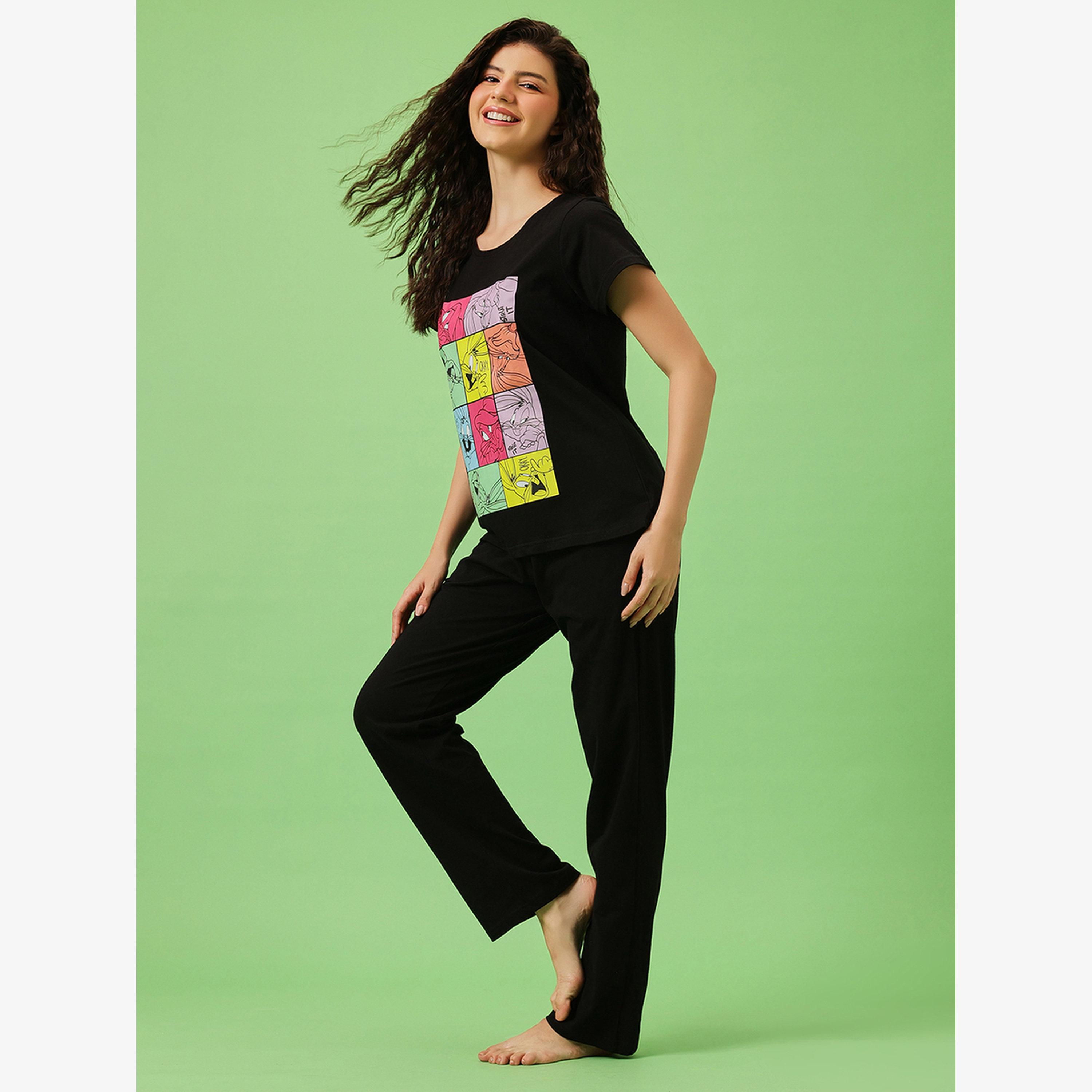 فستان طويل بلا أكمام بورغندي-women-clothing-nightwear-pyjamas-longsets-image-5