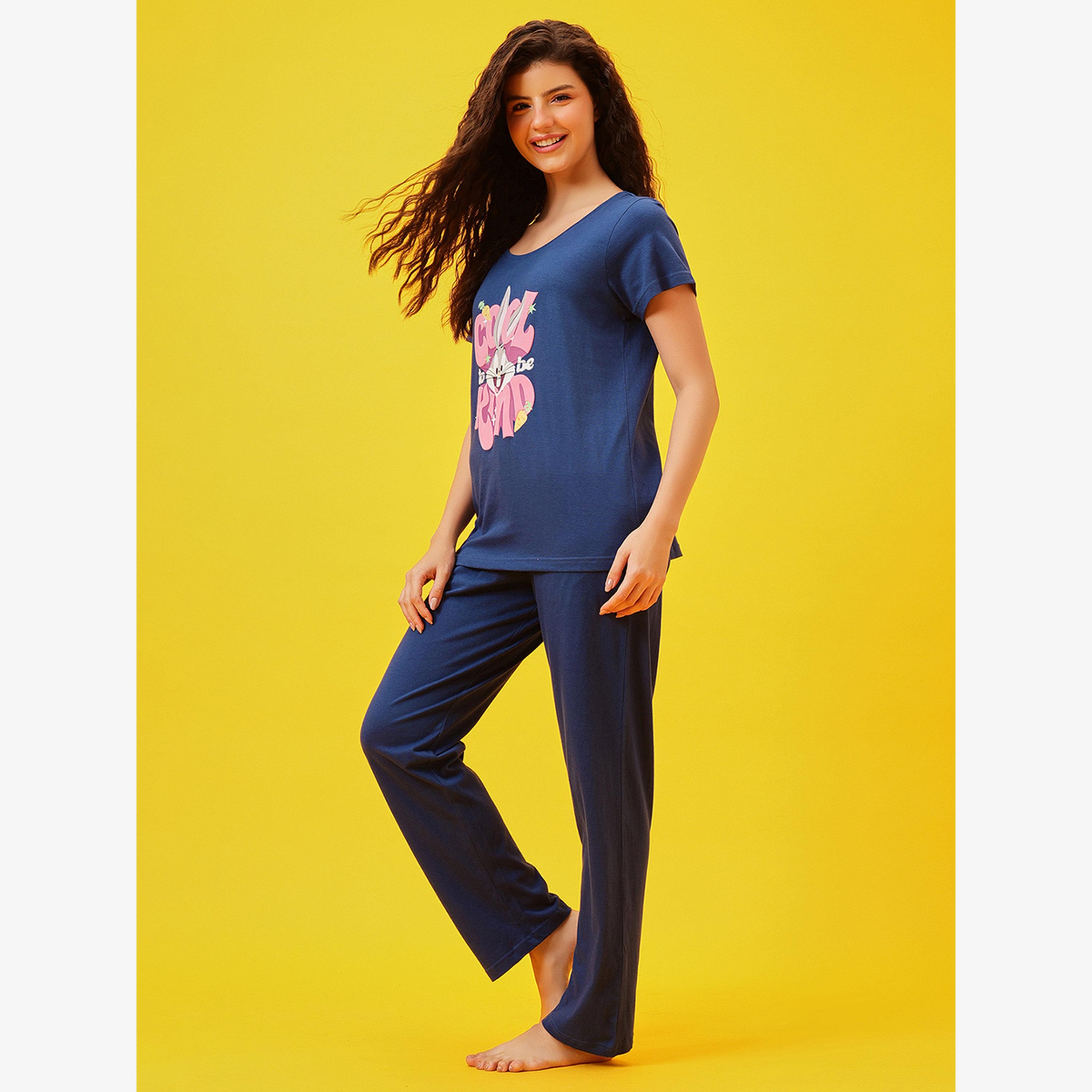 فستان طويل بلا أكمام بورغندي-women-clothing-nightwear-pyjamas-longsets-image-3