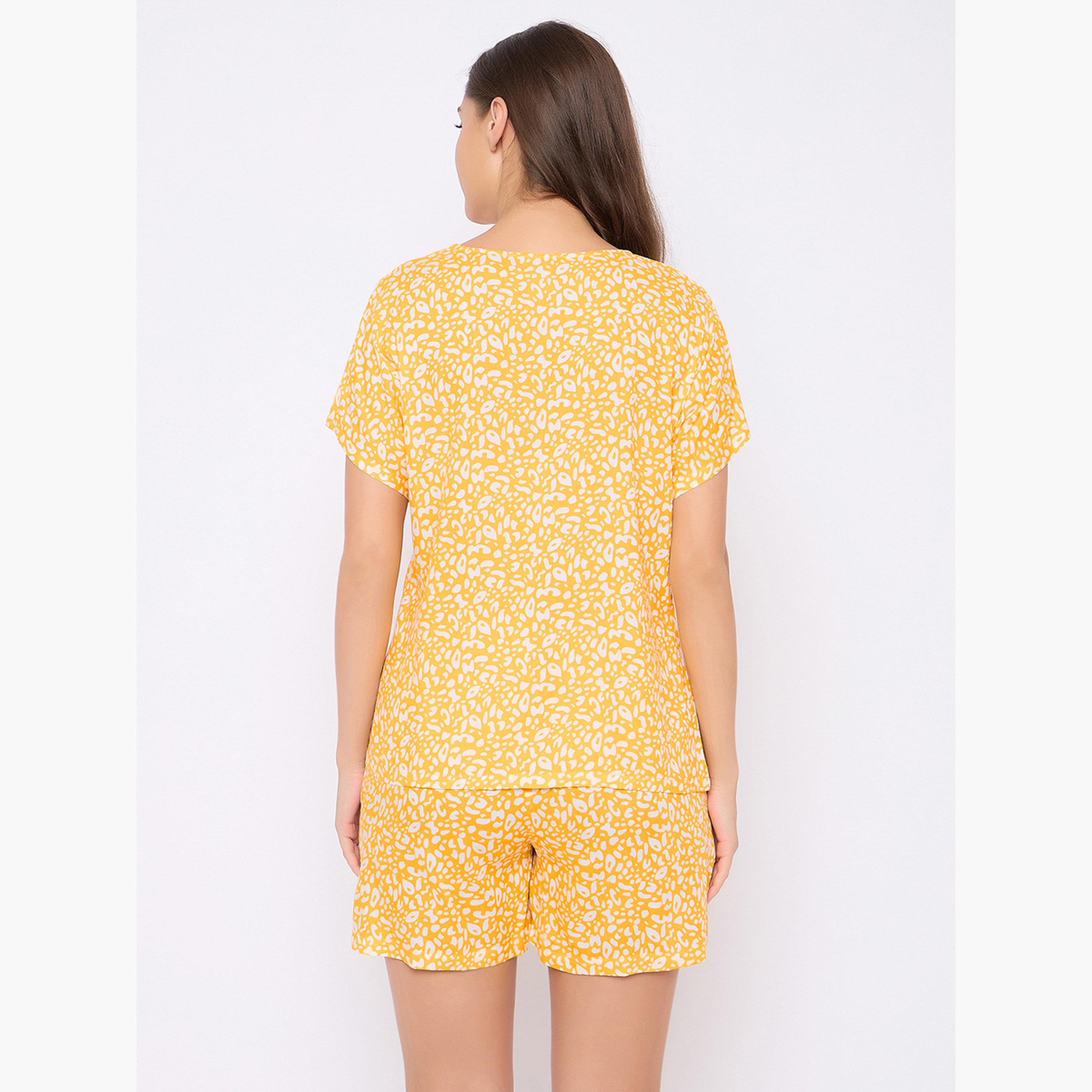 فستان طويل بلا أكمام بورغندي-women-clothing-nightwear-pyjamas-shortsets-image-6
