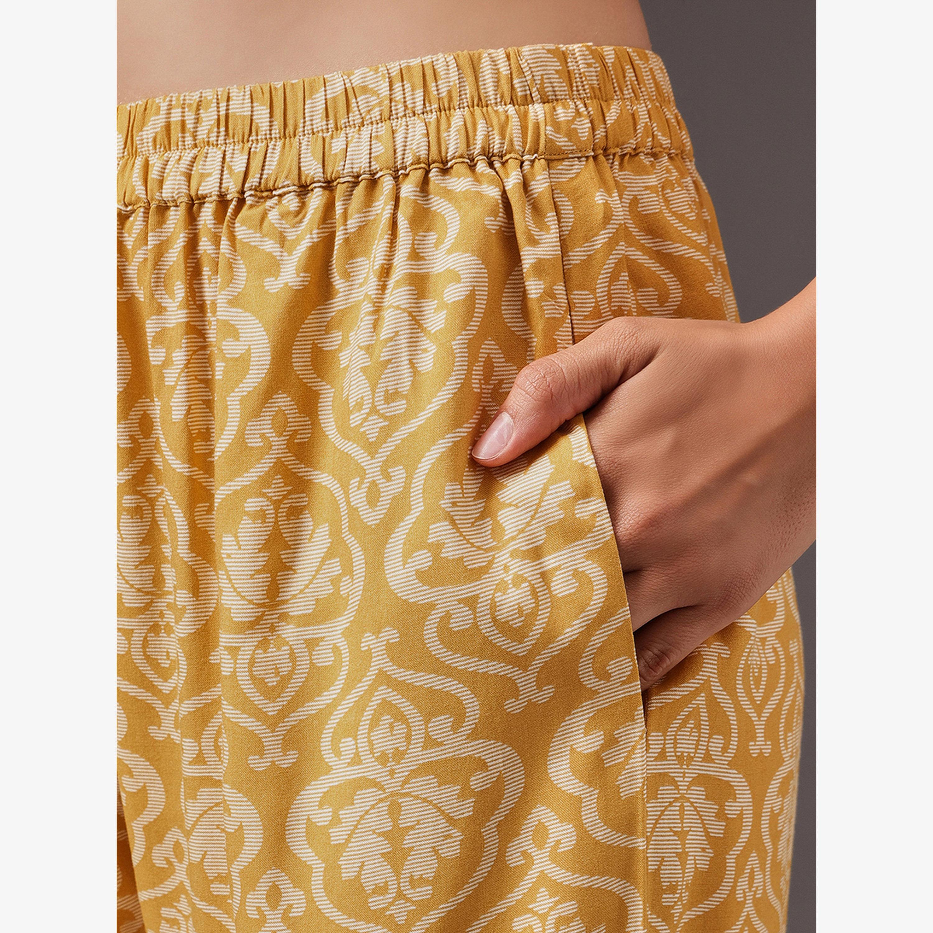 Clovia Paisley Print Top and Pyjama Set-women-clothing-nightwear-pyjamas-longsets-image-6